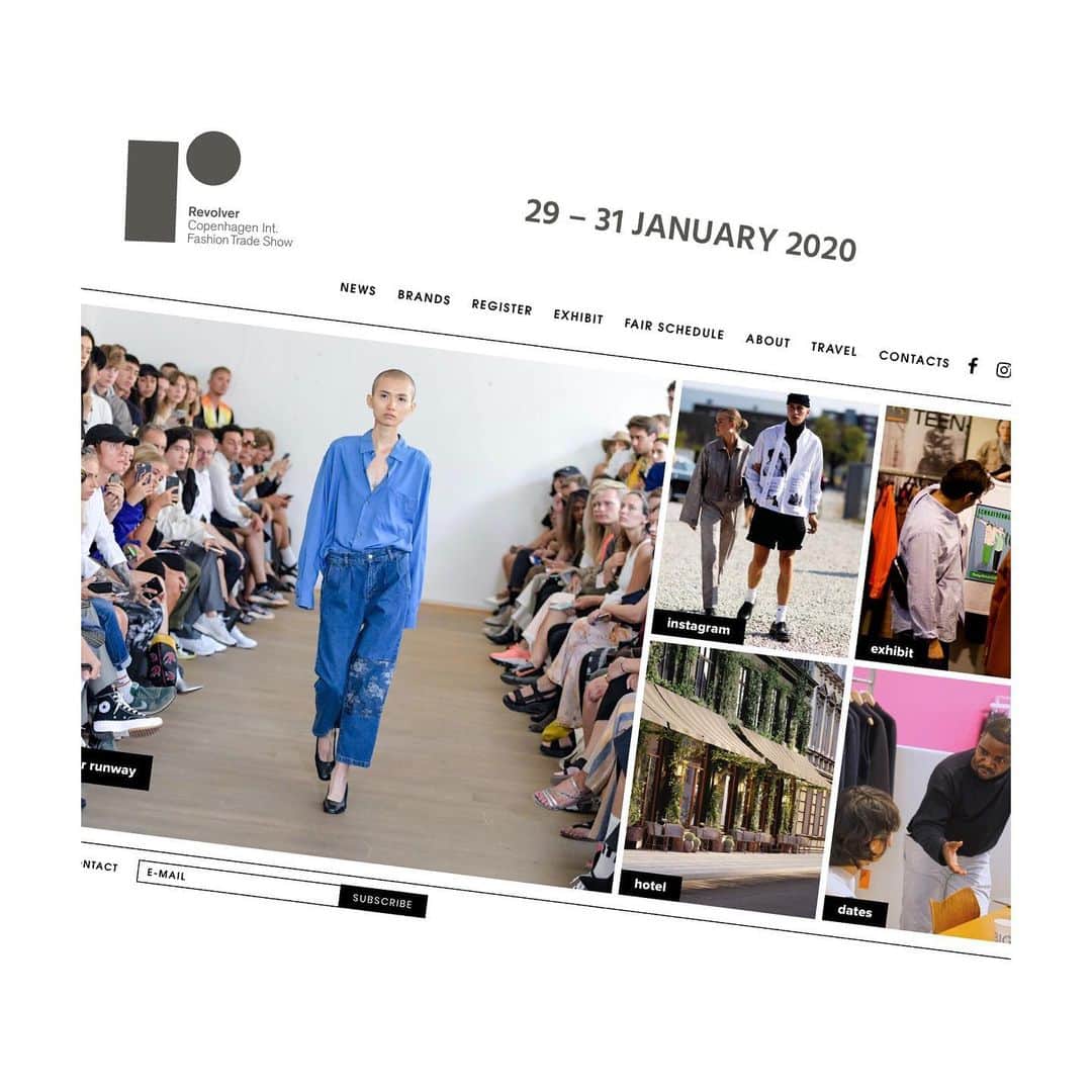 レステロッズのインスタグラム：「Come visit us @revolvertradeshow in Copenhagen. Last day tomorrow.」