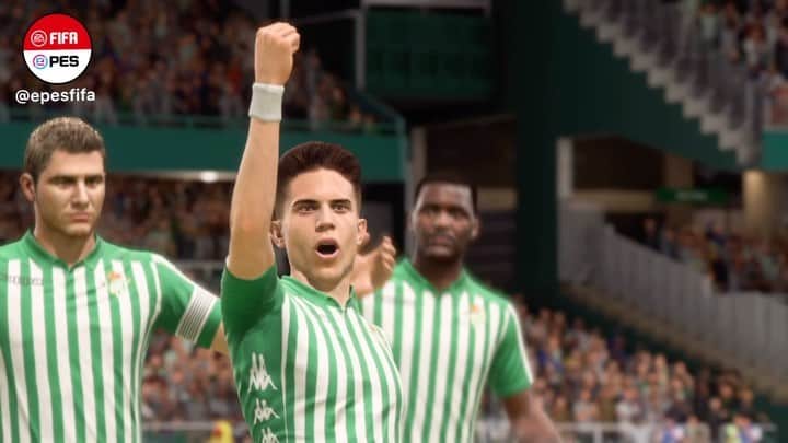 マルク・バルトラのインスタグラム：「🎮📺⚽️ #FIFA20 #EASPORTS #LaLiga」