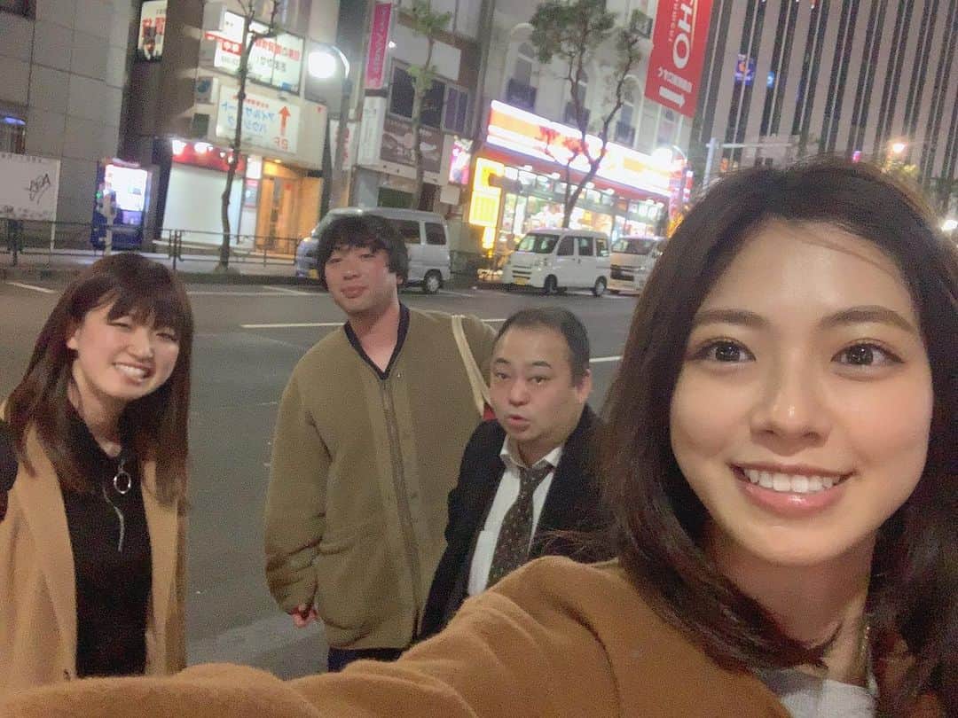 わちみなみのインスタグラム：「マネージャーさん方が﻿ 新年会をしてくださいました🥺✨﻿ ﻿ ひとつひとつの仕事を楽しんで。。﻿ 今年もがんばる❣️﻿ ﻿ こういう節目を作ってくださることに﻿ 感謝です😭﻿ ﻿ #新年会﻿ #大好きなマネージャーさんたち  お店で話しすぎて道で🙇‍♂️✨」