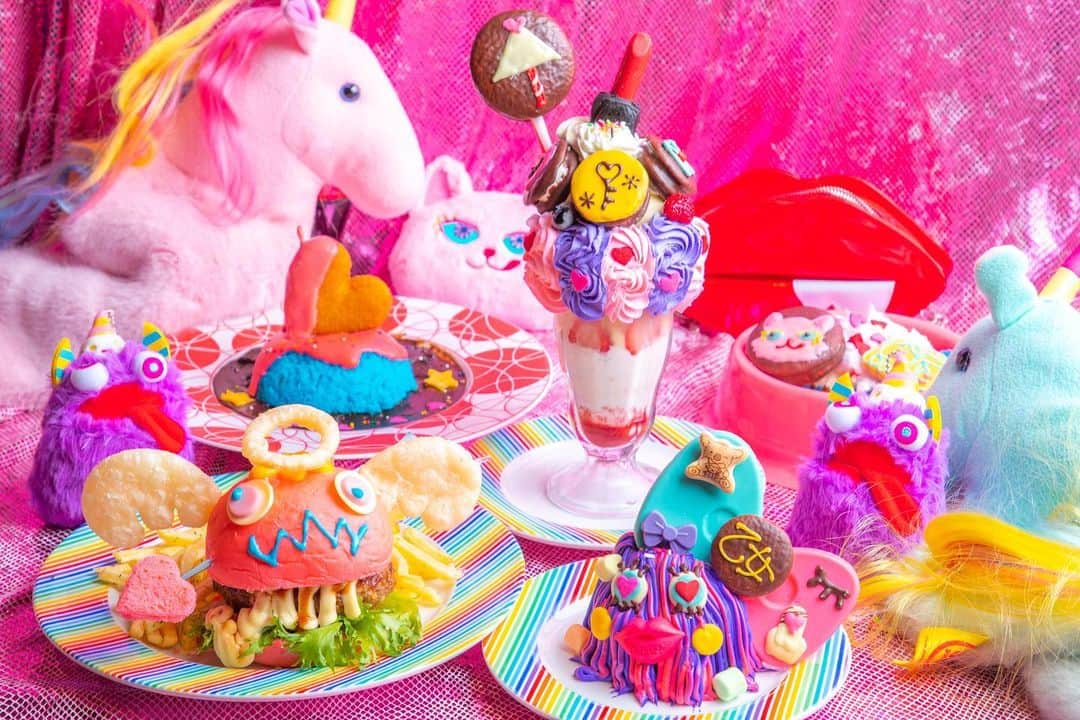 KAWAII MONSTER CAFEのグルメインスタ
