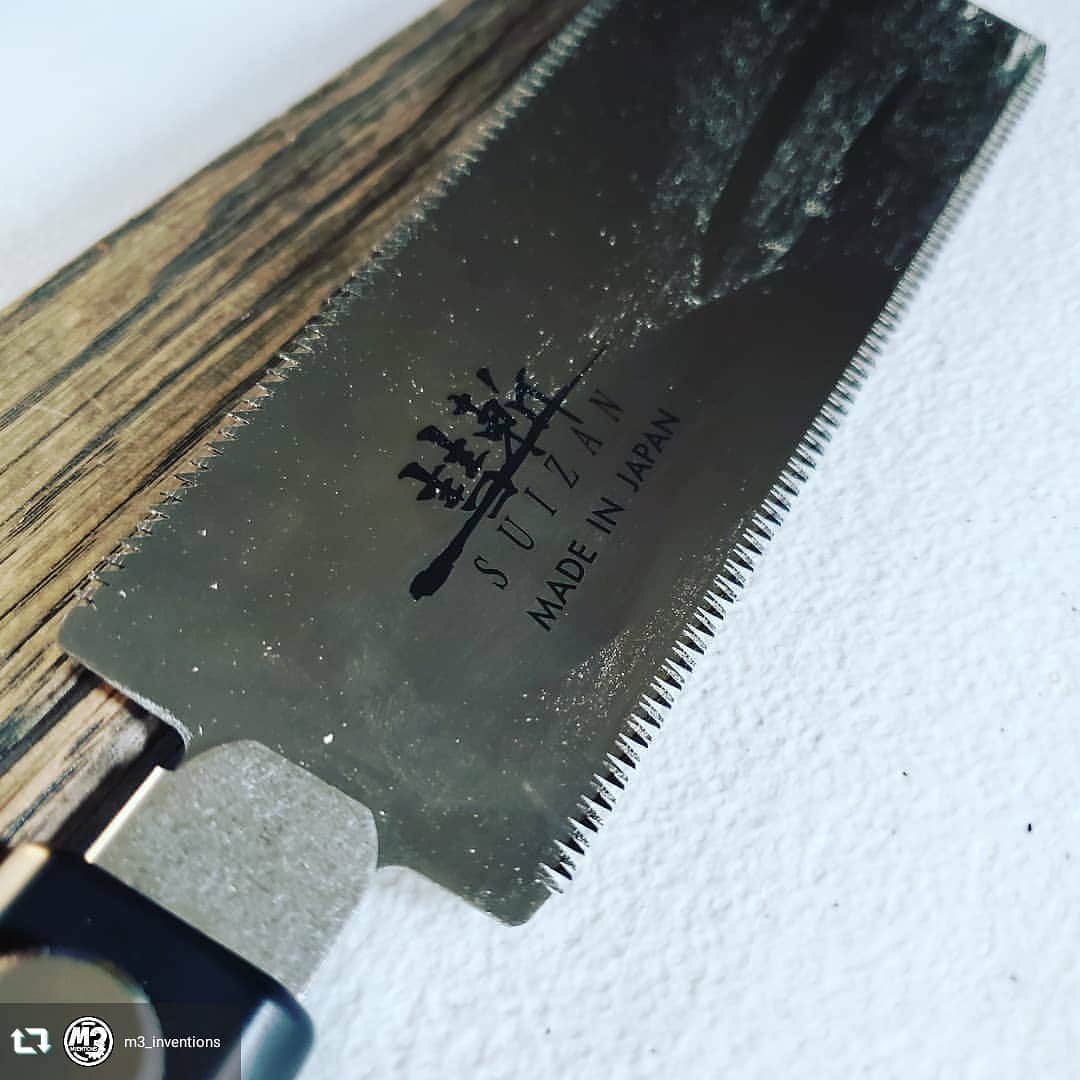 SUIZAN JAPANさんのインスタグラム写真 - (SUIZAN JAPANInstagram)「Thank you for praising SUIZAN.We are looking forward to it being completed♪﻿ ﻿ #repost @m3_inventions﻿ Starting the new year off right!! I've wanted one of these @suizan_japan saws for a while and I finally got myself one. Spoiler is a amazing tool!!﻿ .﻿ .﻿ .﻿ .﻿ #make  #maker  #machinist  #machine  #precision #wood  #woodworking #tools  #toolcollecting  #toolcollection  #toolcollector  #handtools #handwoodworking  #suizan﻿ ﻿ #suizanjapan #japanesesaw #japanesetool #japaneseplane #handsaw #handplane #pullsaw #flushcut #dovetail #dozuki #ryoba #woodwork #diy #diyideas #furnturedesign」1月31日 10時56分 - suizan_japan