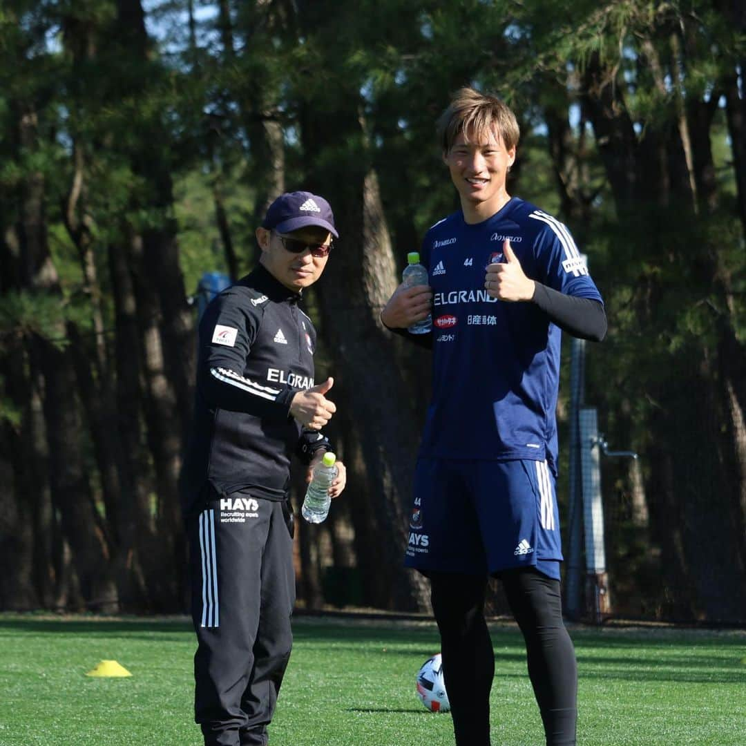 畠中槙之輔さんのインスタグラム写真 - (畠中槙之輔Instagram)「_ 練習での一コマ。in宮崎 #fmarinos #44」1月31日 11時10分 - hatanaka_shinnosuke