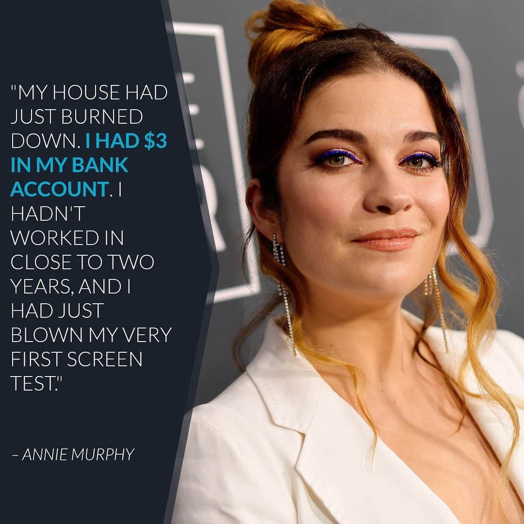 E! Onlineさんのインスタグラム写真 - (E! OnlineInstagram)「Before Annie Murphy was Alexis Rose on #SchittsCreek, she was down to her last few dollars. And THEN she got the call that changed her life—and TBH, ours too. (📷: Getty)」1月31日 11時46分 - enews