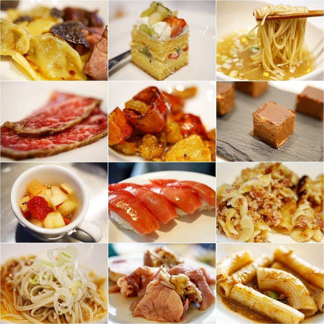 石関友梨のインスタグラム：「料理の鉄人など日本の料理人レジェンドたちが一度に集結するパーティーへご招待いただきました🎀  ドラマのグランメゾン東京で審査員で出演された方などは本物の有名美食家の方もいらっしゃって  とても贅沢な時間でした(⁎˃ᴗ˂⁎) 和・洋・中トップシェフの作ったお料理はどれも美味しくて圧巻でした✨  ありがとうございました(◍ ´꒳` ◍) #料理の鉄人 #グランメゾン東京 #ミシュラン #フレンチ #寿司 #中華 #肉 #ラーメン #スイーツ #美食家 #高級レストラン #パーティー #レジェンド #シェフ」