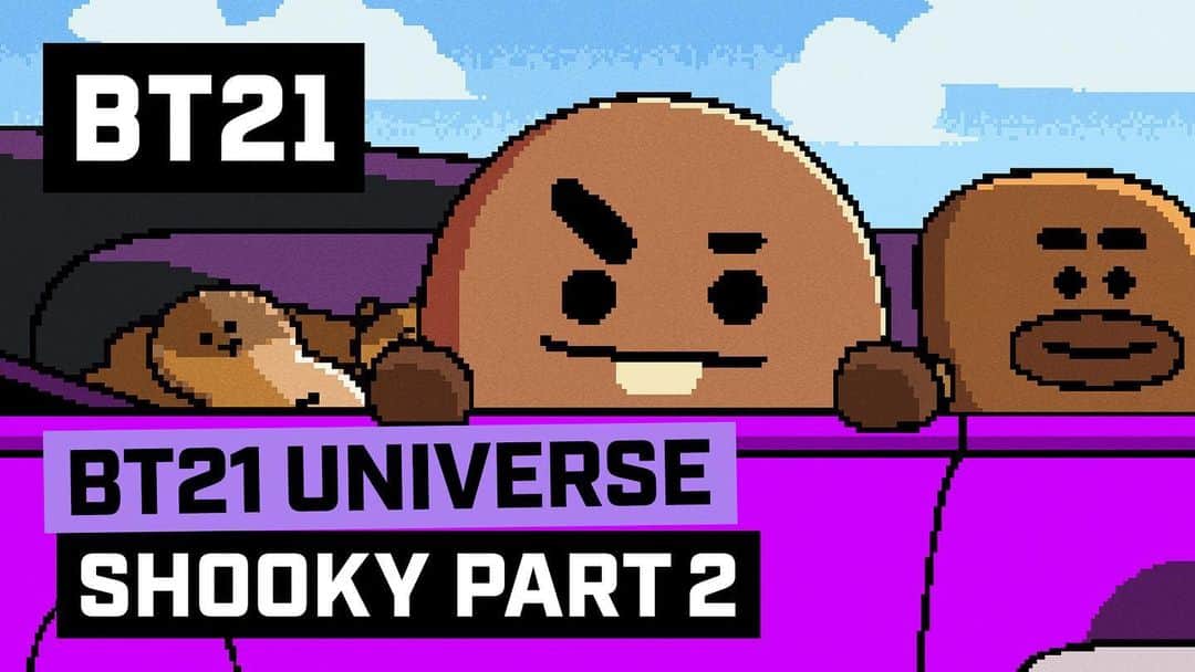 BT21 Stars of tomorrow, UNIVERSTAR!さんのインスタグラム写真 - (BT21 Stars of tomorrow, UNIVERSTAR!Instagram)「SHOOKY and the CRUNCHY SQUAD’s quest continues! ⠀ Ready for the second bit? ⠀ BT21 UNIVERSE ANIMATION EP07 SHOOKY Part 2, GAME START > Link in bio ⠀ #BT21_UNIVERSE #ANIMATION #EP07 #SHOOKY #Part2 #ChildhoodMemories #CRUNCHYSQUAD #BT21」1月31日 12時00分 - bt21_official