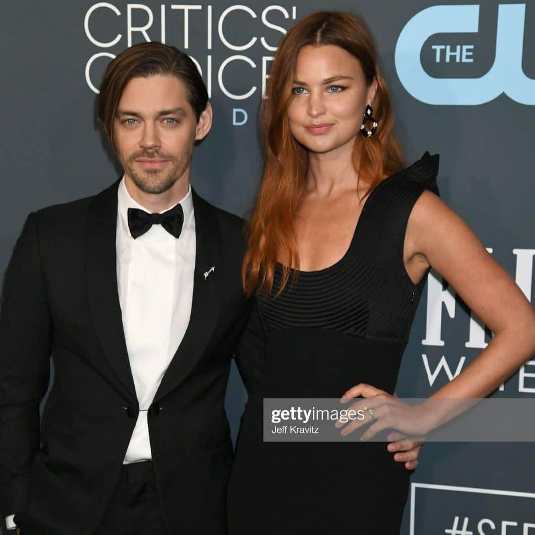 のインスタグラム：「Throwback to a couple of weeks ago at @criticschoice awards with my beautiful lady on my arm. Was a whirlwind trip back to LA but worth it to spend the evening together.😊 #tbt #criticschoiceawards #losangeles #armani」