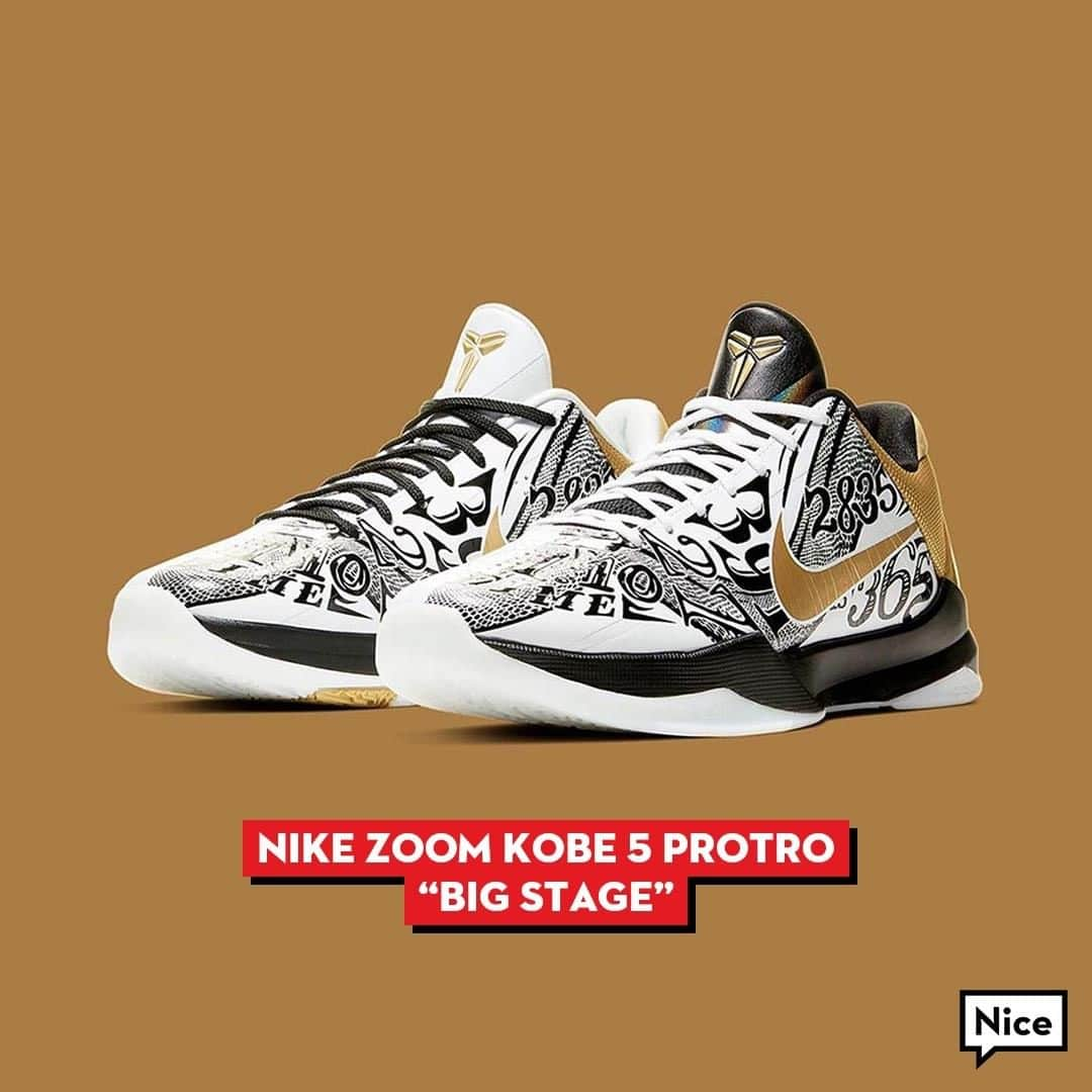 Nice Kicksさんのインスタグラム写真 - (Nice KicksInstagram)「Everyone needs a pair of the Nike Zoom Kobe 5 Protro "Big Stage".🏆⁠ @nike please drop these. 🙏」1月31日 3時30分 - nicekicks