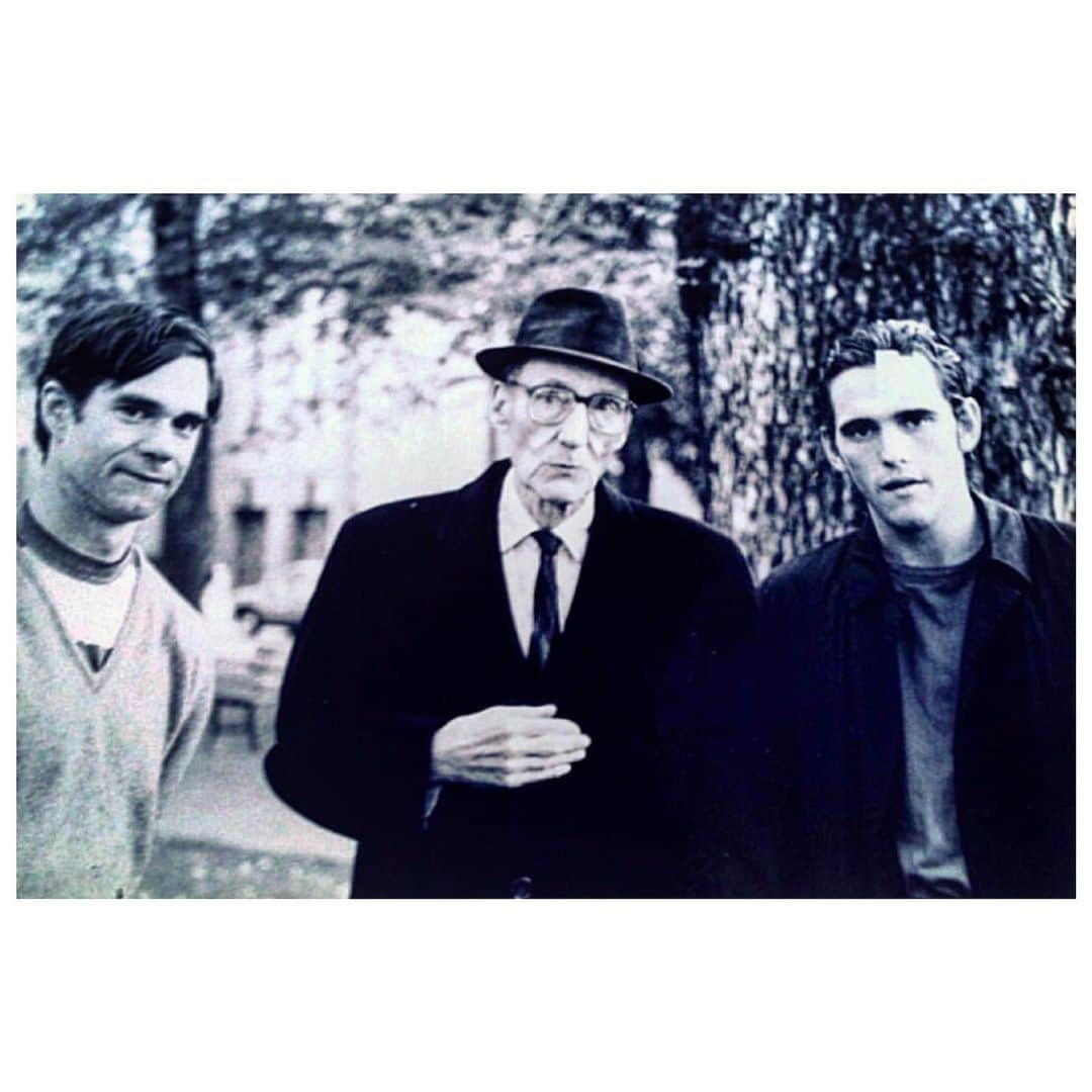 マット・ディロンさんのインスタグラム写真 - (マット・ディロンInstagram)「#Portland, Oregon #drugstorecowboy with director Gus van sant and William S. Burroughs 1988 #gusvansant #williamsburroughs #nakedlunch #junkie #beatgeneration」1月31日 8時52分 - mattdillon