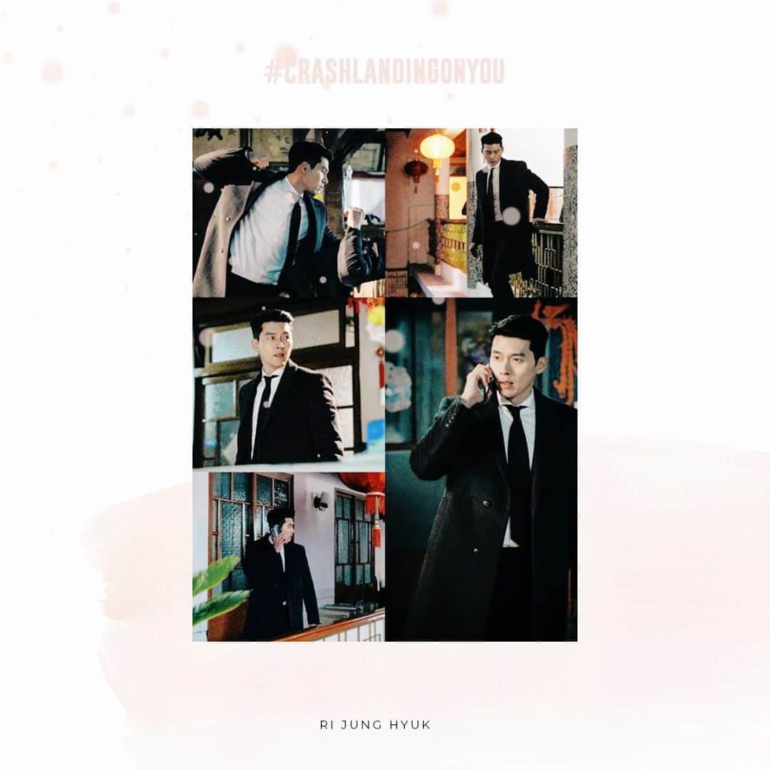 ヒョンビンのインスタグラム：「Mr. Ri in action —— #crashlandingonyou #사랑의불시착 #hyunbin #현빈 #ヒョンビン #玄彬」
