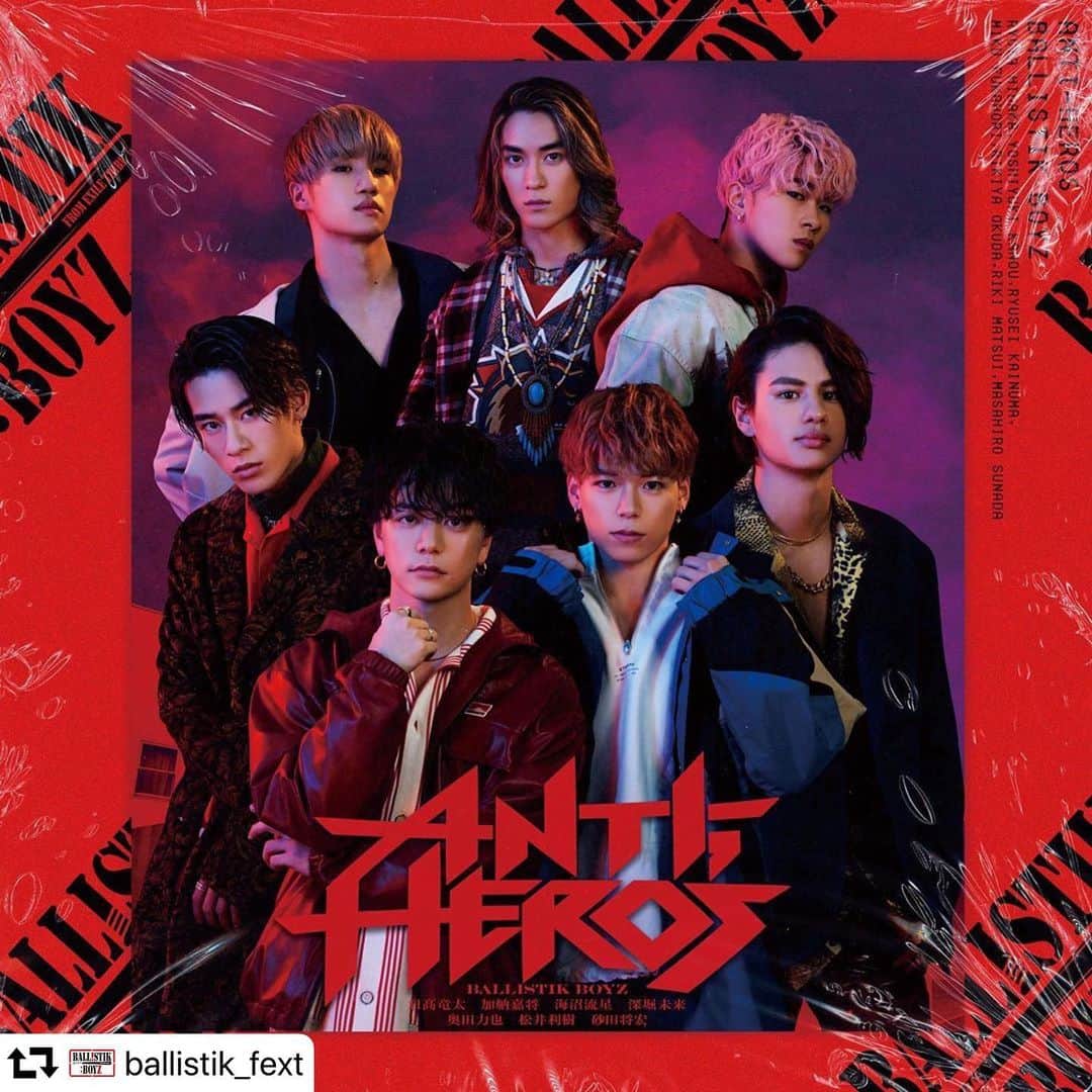 TOMO のインスタグラム：「BALLISTIKBOYZ_ANTI-HERO'SのMVの助監督やらせてもらいました！長髪同盟。Directed by @tatsuaki_no1 #repost @ballistik_fext ・・・ ANTI-HERO'S  #ballistikboyz #antiheros  @ryutahidaka.official  @yoshiyukikano.official  @ryuseikainuma.official  @mikufukahori.official  @rikiyaokuda.official  @rikimatsui.official  @masahirosunada.official」