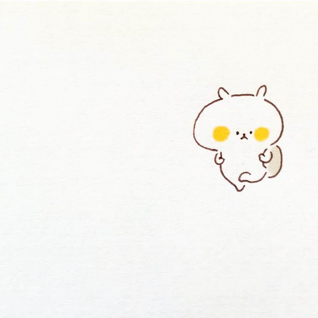 カモさんのインスタグラム写真 - (カモInstagram)「背負う #湯たんぽ#Yutanpo#ウサギタケ#usagitake」1月31日 10時16分 - illustratorkamo