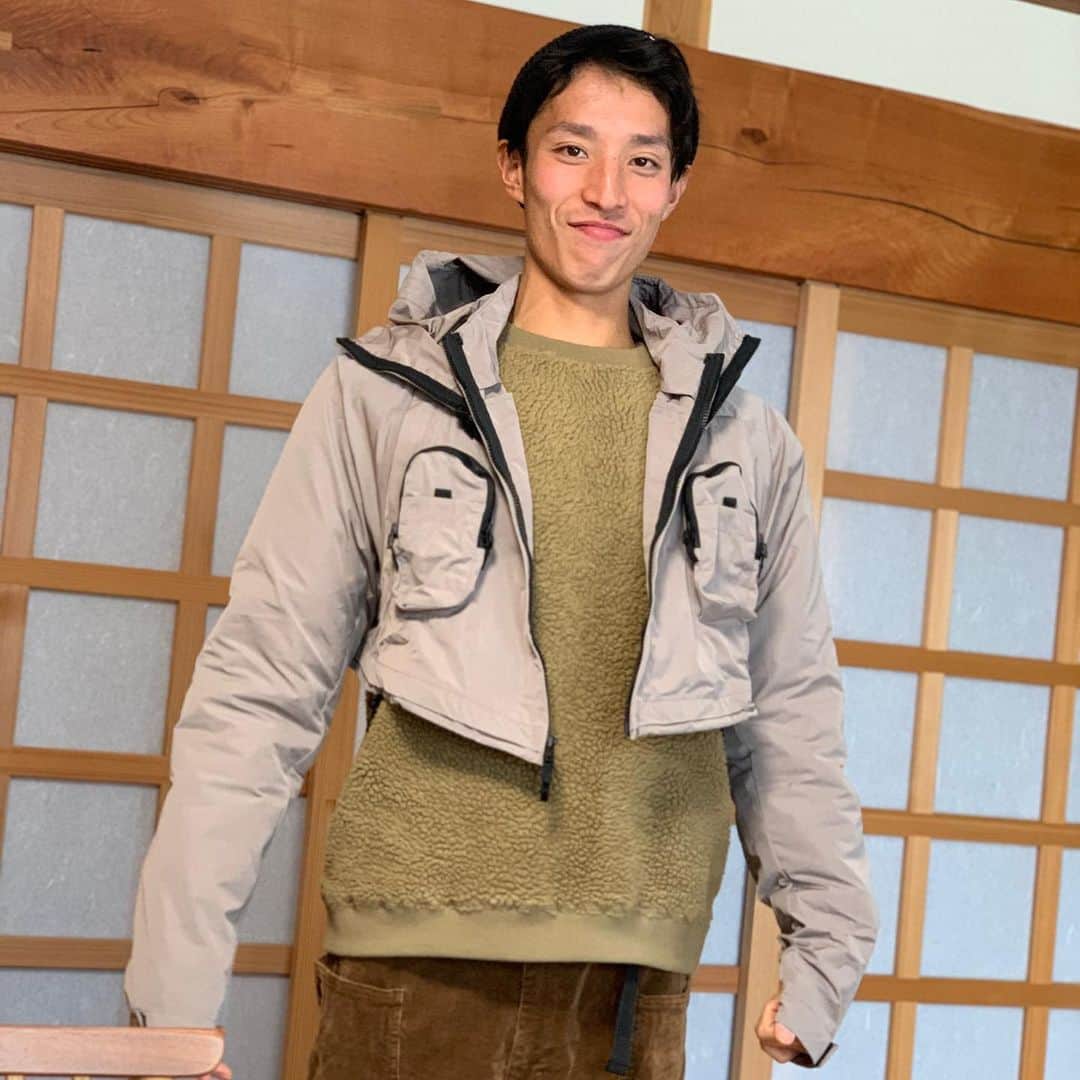 のインスタグラム：「こうやって着こなすのか。  #nike#nikesb#釣り#キャンプ #山男」