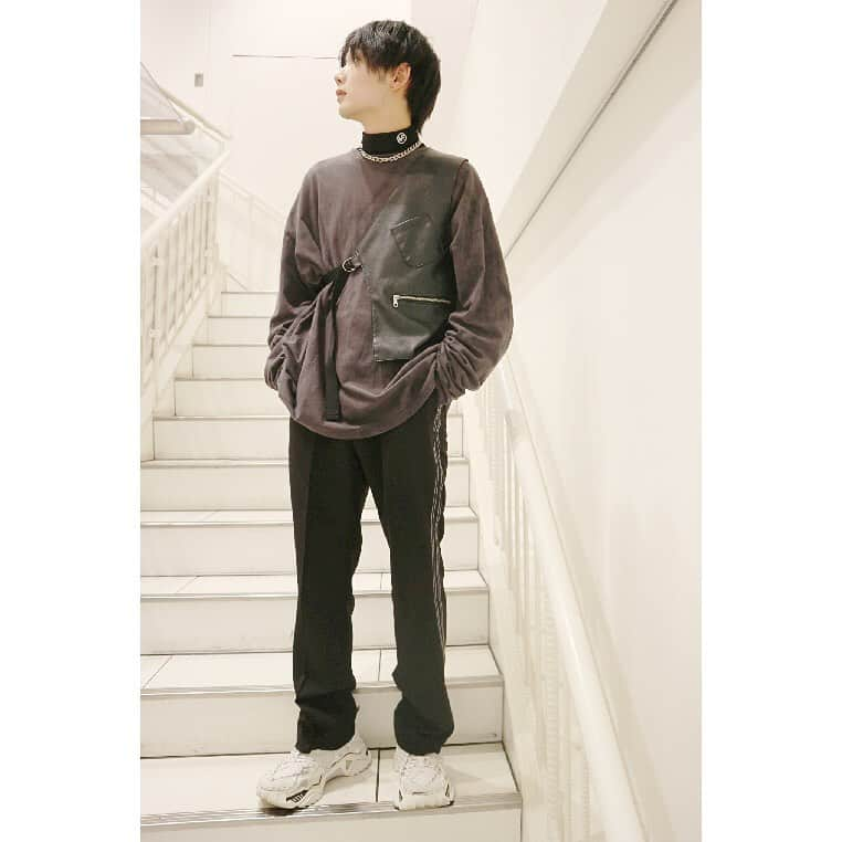 the STYLE SNIPのインスタグラム：「Waistcoat _ Tops #raucohouse Gillet #openthedoor Bottoms #hififnk Footwear #calvinklein _ #thestylesnip #stylesnip #ragtag #streetstyle #streetsnap #ootd #fashion #used #ragtagshooting #ファッションをもっと自由にもっと楽しく」