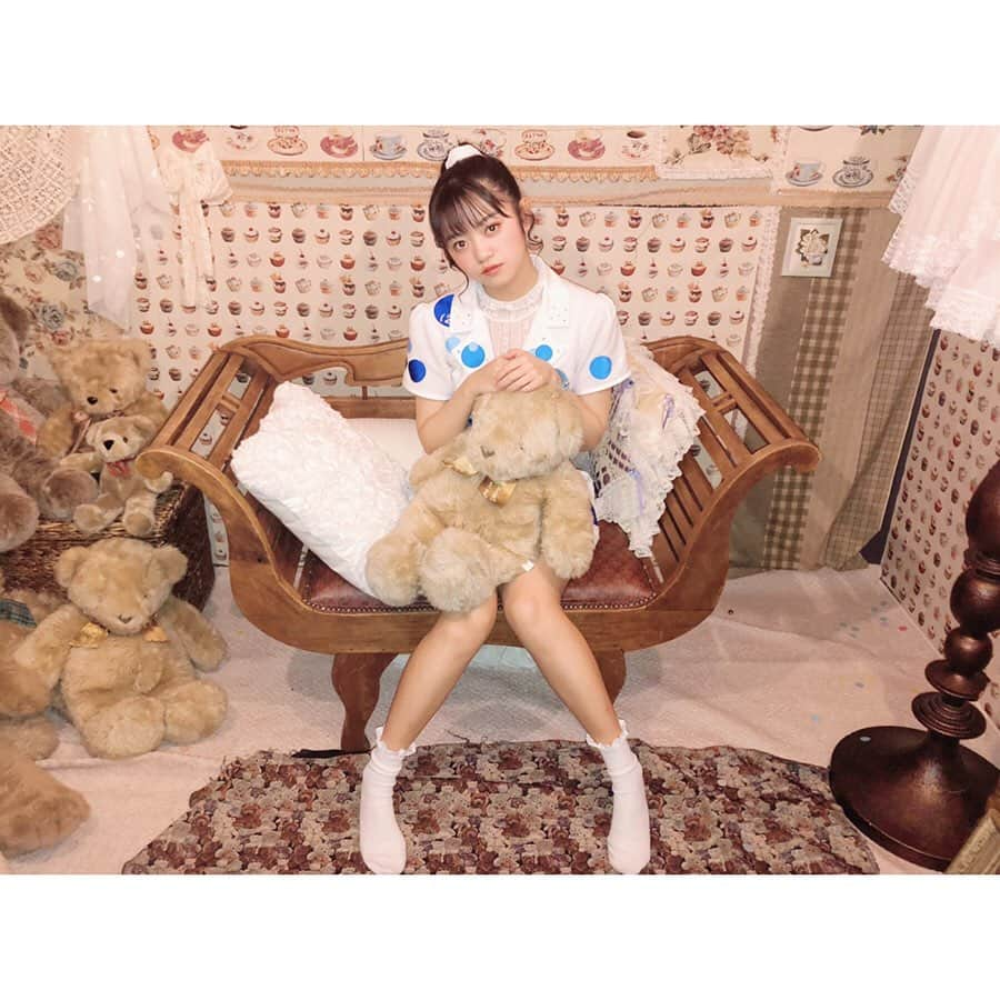 吉川茉優さんのインスタグラム写真 - (吉川茉優Instagram)「New Single 『世界で一番かわいいアイドル/し・て・る・も・ん』リリースしました🎉mayu.♡ ＊ ＊ ＊ #アプガ2 #新曲 #リリース #大森靖子 さん　#作詞作曲 #mv #オフショット #ベア #くま #bear #doll #idol #photo #instagood #instalike」1月7日 12時15分 - mayu_yoshikawa_uug2ki