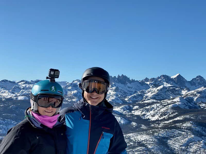 チャド・ロウさんのインスタグラム写真 - (チャド・ロウInstagram)「Great day on the mountain with my favorite ski buddy❤️ @kimlowe」1月7日 13時20分 - ichadlowe