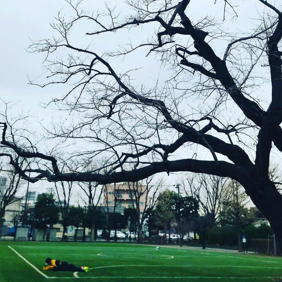 吉岡美穂さんのインスタグラム写真 - (吉岡美穂Instagram)「ある日の公園、、、 次男のほっぺをギュッとつねってニヤける長男、、、 されるがままの次男、、、。 時々、デビルになる😈長男くんでした。  休憩中#サッカー少年」1月7日 15時30分 - miho_yoshioka_18