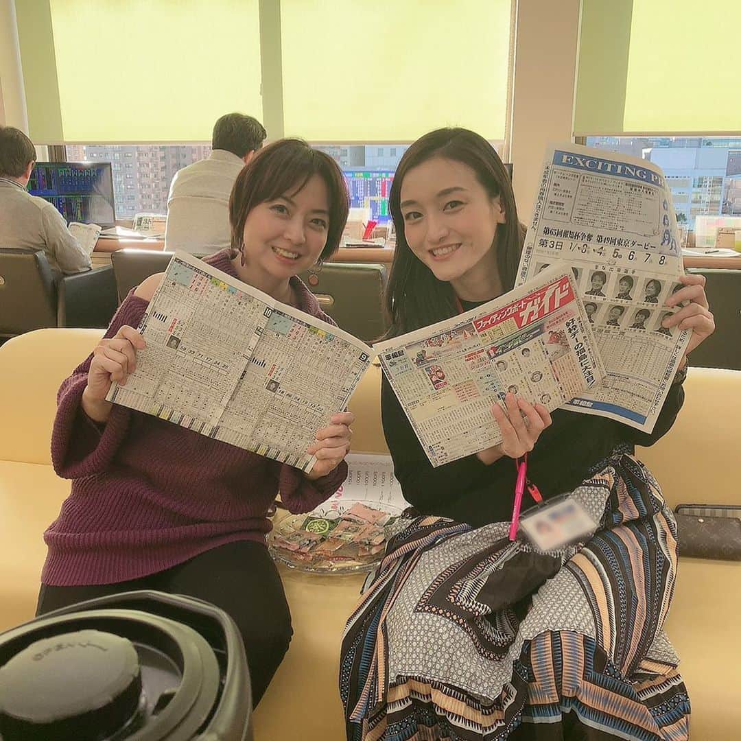 のインスタグラム：「‪先日、ボートレース平和島へ🐳‬﻿ ‪フードアナリストで活躍の浜口恭子さんに、お会いできました💕新年早々美女にお会いできて眼福眼福✨‬ ‪﻿ ﻿ 年初めの舟券は🚤2つ的中させましたけど…比較的配当少ないレースで…トータル成績は負け😭たった6艇だけなのに、なんでこーも当たんないんだろ…‬﻿ ‪大穴…当てたかったー🤣﻿ ﻿ ‬ #ボートレース ﻿ #ボートレース平和島 ﻿ #東京ダービー ﻿ #浜口恭子 さん﻿ #フードアナリスト ﻿ #水谷美月 #瑞羽奏都」