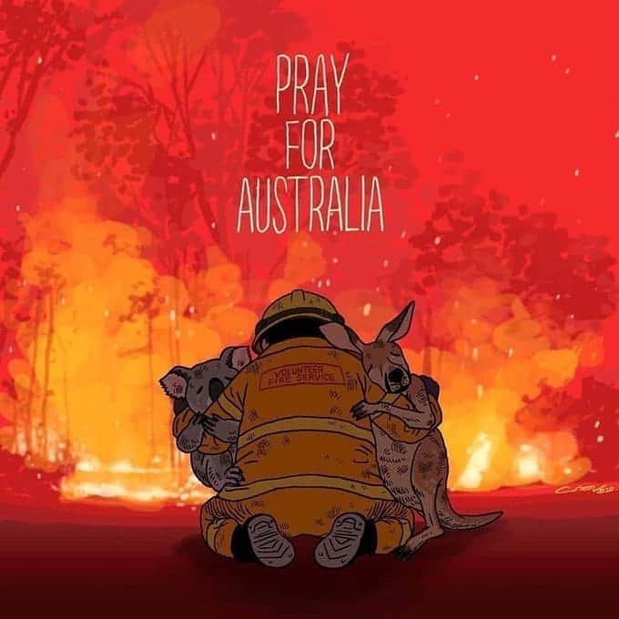 柚月美穂さんのインスタグラム写真 - (柚月美穂Instagram)「#prayforaustralia (画像お借りしました) . . あまり日本では報道されていない現実。 . . Twitterでも沢山情報を得ることができます . どうか広げてほしい。皆でシェアしてほしい。 ----- オーストラリアで歴代でも最大規模の 山火事が国中で起きています。 . 現時点で 5億匹もの動物が死亡 23人が死亡 コアラが絶滅の危機 . ------ . 現地の方々も大変な思いをしながら 動物や森を救おうと 火事を止めようと懸命に . いつもの様にワンクリック募金などあればいいのですが… . https://photraveller.com/australia-bushfire-2020-2433#2020-2 . こんなのもありました。 振り込み形式ですが… . 普段叫ばないコアラ🐨達の あの悲痛な鳴き声に涙してしまいました。 . . 私達のわんこにゃんこ達のような小動物達が 熱くて痛くて息ができなくて 鳴いているなんて耐えれません😭 . . 4つくらい募金の項目があったので ひとまず 消防士さんへの募金と コアラ募金に 募金してみようと思います、、、 . . 微々たるものでも みんなの力が一つになれば 救える命があるかもしれない。 そんな願いを込めて🤲 . . --------- クレジットカードからの募金て大丈夫かな？と 少し思いますが 思っていたより簡単に出来ました🤗 . 皆さんももし余裕がありましたら 救いの手を…🙏 --------- . #オーストラリア #オーストラリア山火事 #森林火災 #オーストラリア支援 #ブッシュファイヤー #BushFire #コアラ募金」1月7日 15時53分 - mihoyuzuki