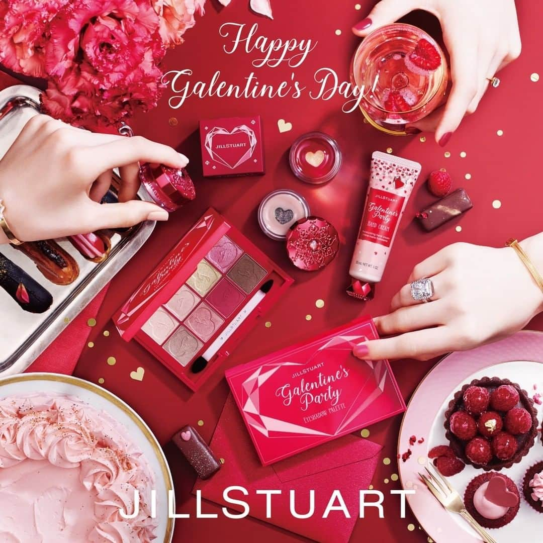 JILLSTUART BEAUTYさんのインスタグラム写真 - (JILLSTUART BEAUTYInstagram)「JILL STUART Galentine’s Party LIMITED ITEMS . 1月10日(金)より予約開始 1月24日(金)より発売 ～Happy Galentine’s Day! ～ . バレンタインの新しい楽しみ方へご招待。  愛しい彼とスウィートな1日を過ごすのもいいけれど、 今年は大好きな友達と盛り上がる シークレット ガールズ パーティーをしてみない？ . ドレスコードは、red&pink  パーティーにぴったりのアイカラーやリップバームを使って とびきりのオシャレをしてみてね。 . From your friend, JILLSTUART ♥ . #JILLSTUART #JILLSTUARTBeauty #ギャレンタイン #ギャレンタインズパーティー #ギャレンタインズパーティーアイシャドウパレット #ギャレンタインズパーティーダイヤモンドグレイズリップバーム #ギャレンタインズパーティーハンドクリーム #バレンタイン #バレンタインギフト #ギフト」1月7日 18時00分 - jillstuartbeauty