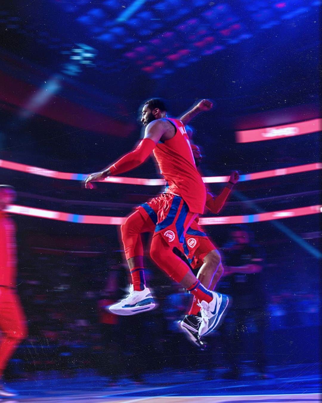 アンドレ・ドラモンドのインスタグラム：「Highest in the room—🦍🦍 You know what today is!  #GAMEDAY」