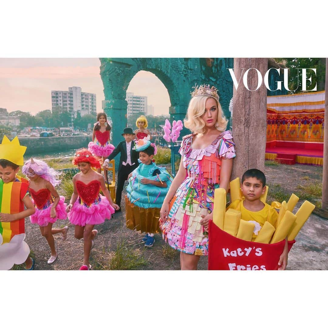 ケイティ・ペリーさんのインスタグラム写真 - (ケイティ・ペリーInstagram)「Always fries with that 🍟 @vogueindia Jan 2020  Story link in bio」1月8日 4時27分 - katyperry