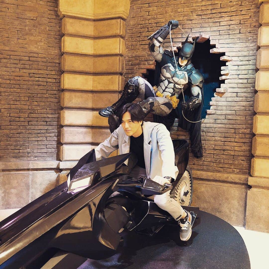 要潤さんのインスタグラム写真 - (要潤Instagram)「バットマンからちょっとバイク借りました🏍」1月7日 22時45分 - jun_kaname_official