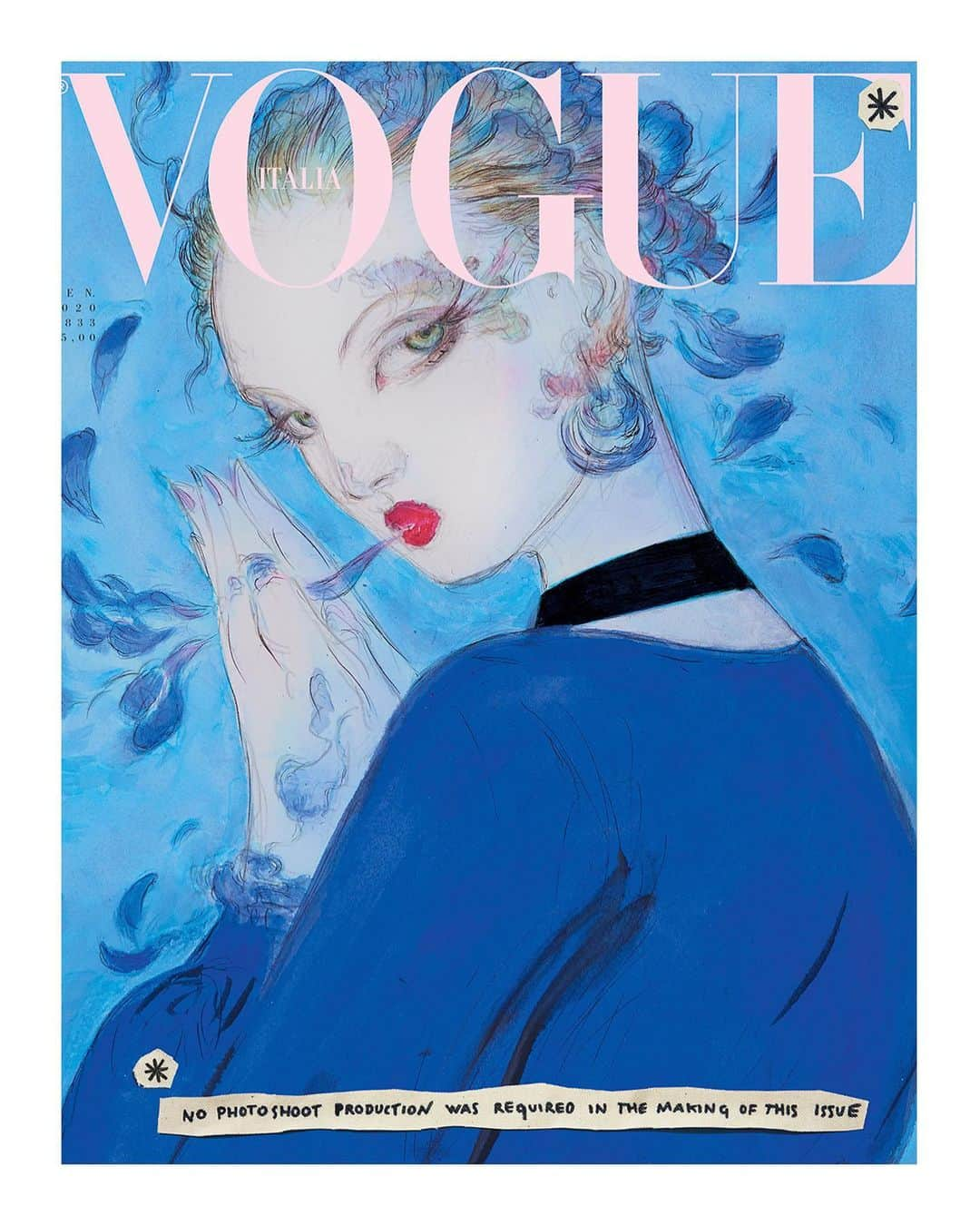 グッチさんのインスタグラム写真 - (グッチInstagram)「Looking at @VogueItalia’s January covers created by seven artists including graphic novel illustrator @MiloManara_official who spoke about his artwork featuring a lace gown with a narrow GG belt detail from the #GucciSS20 collection: “For my cover I referenced the greatest of models, Michelangelo’s David, but in female form. I wanted to recreate the same pose, the quiet pride of the victor, which is the attitude that represents femininity in our times despite male resistance”. Other covers were created by artists: @Cas_Amandaa, @Yoshitaka_Amano, @DelphineDesane @DelphineDesaneStudio, @Paolo.Ventura, @David_Salle and Vanessa Beecroft @VBuntitled. All covers feature #GucciSS20 by @alessandro_michele. #AlessandroMichele #GucciEditorials」1月7日 23時56分 - gucci