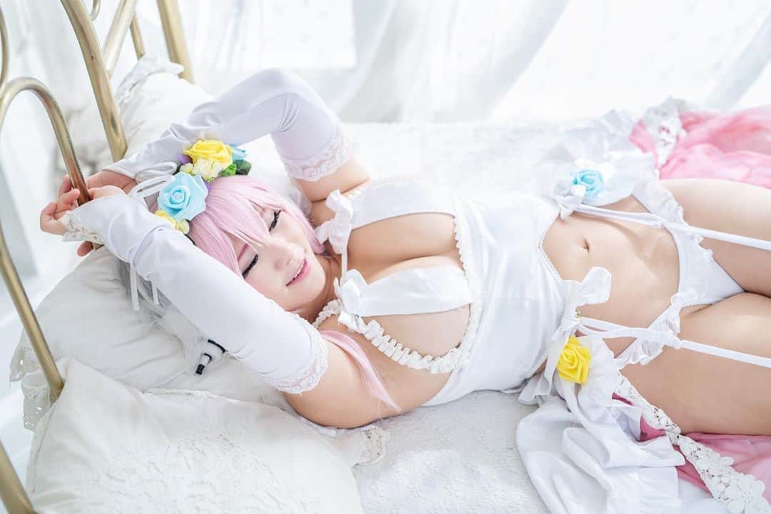 ほしのうめのインスタグラム：「そに子♡ウエディング」