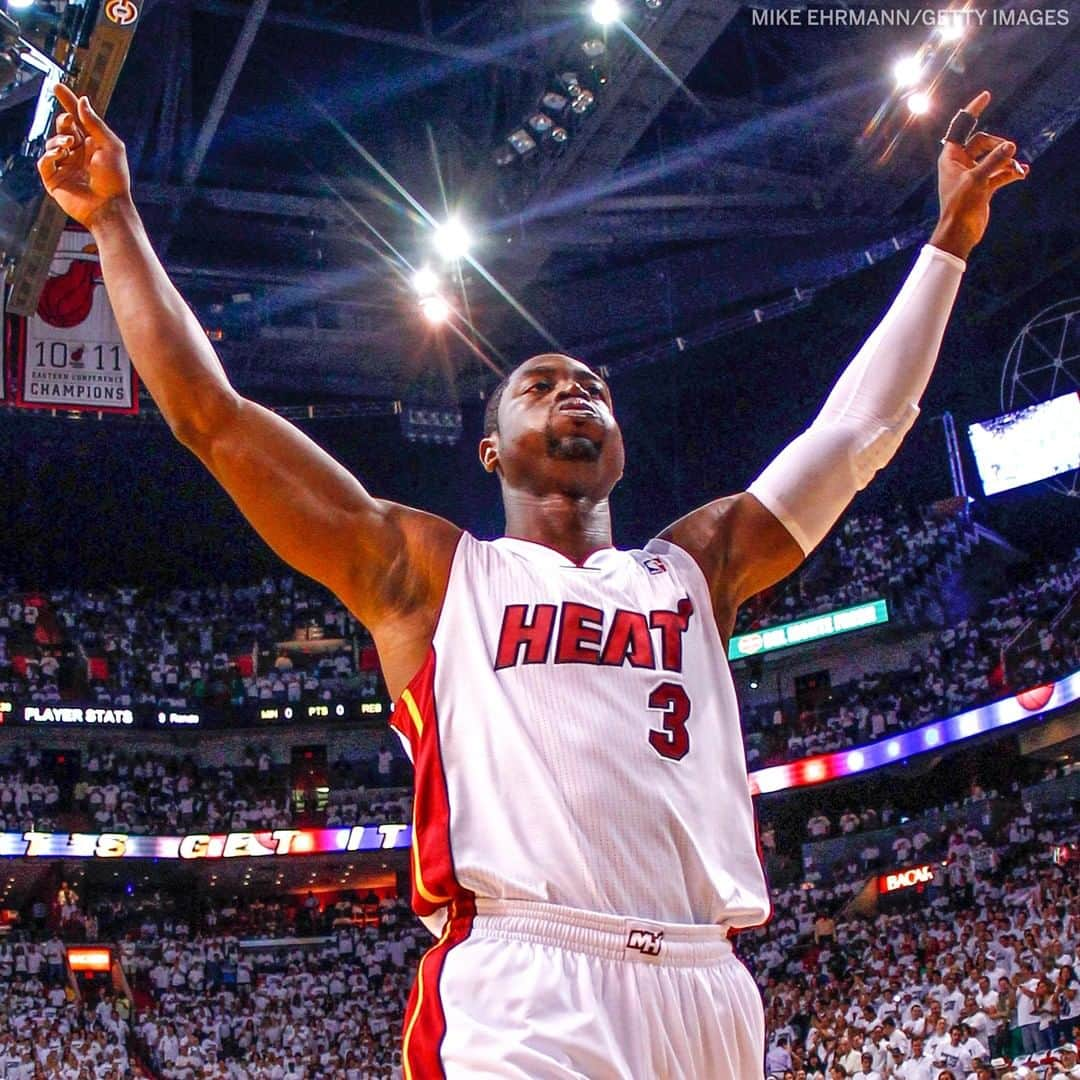 スポーツセンターさんのインスタグラム写真 - (スポーツセンターInstagram)「Dwyane Wade will have his jersey retired by the Heat on Feb. 22, the team announced.」1月8日 6時09分 - sportscenter