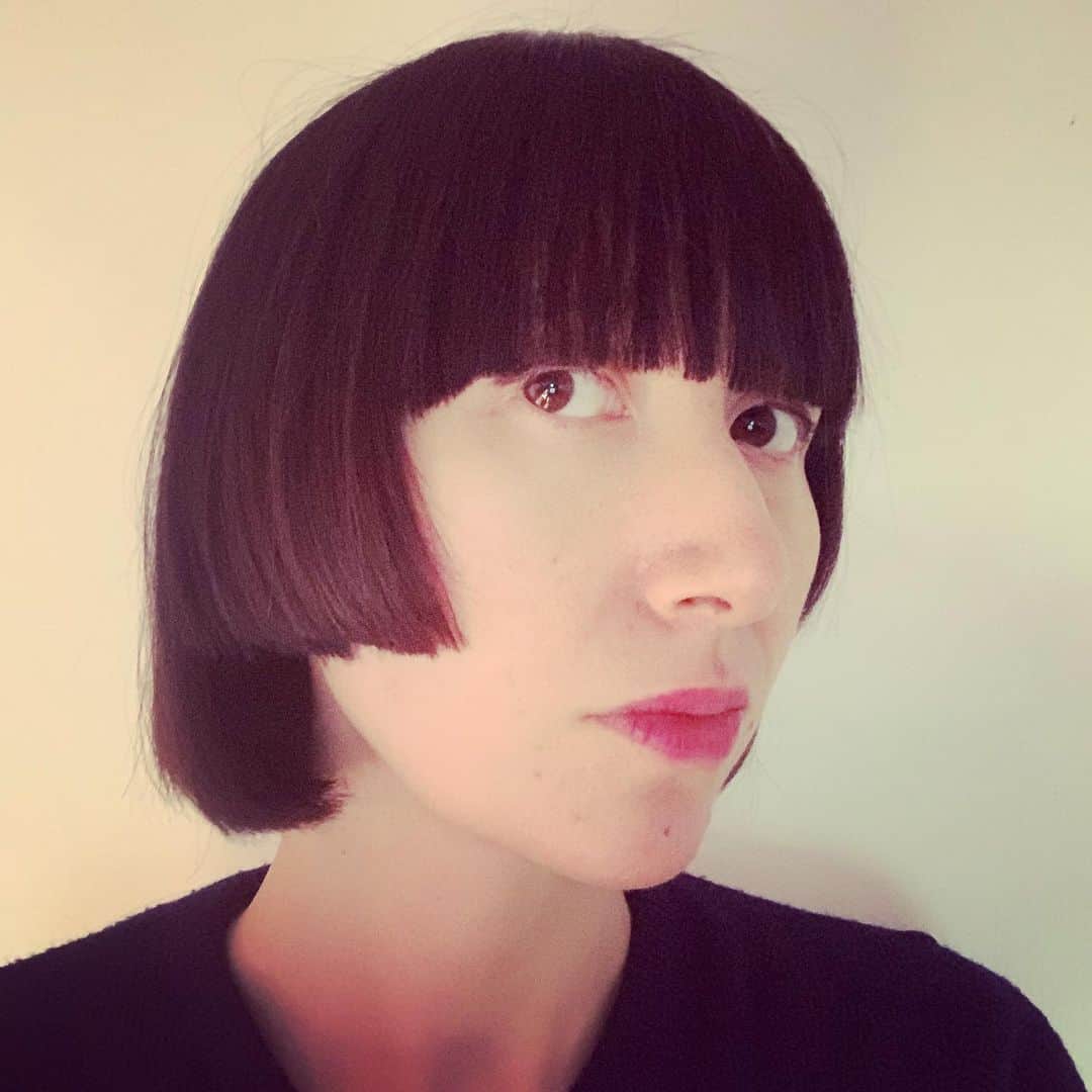 Karen Oさんのインスタグラム写真 - (Karen OInstagram)「new 20’s ‘do ❤️✂️ @dylanchavles 🙌」1月8日 9時12分 - ko