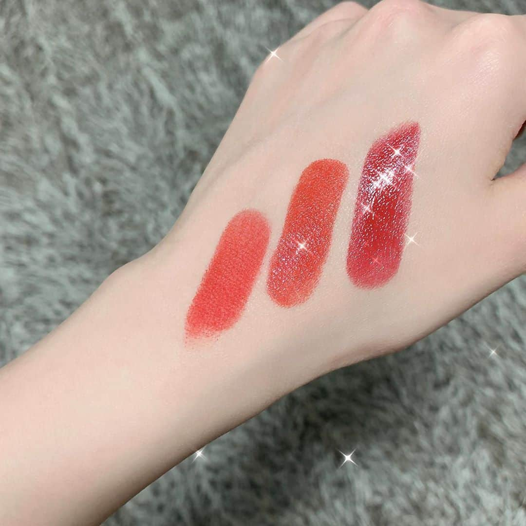 スビンさんのインスタグラム写真 - (スビンInstagram)「슈에무라 한정판 플레이밍 레드 컬렉션💄 발림성은 슈에무라가 진짜최구 #슈에무라 #글램글리터 #대가성광고」1月8日 17時11分 - sooviin38