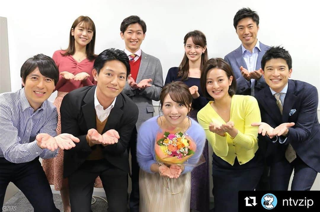 森遥香さんのインスタグラム写真 - (森遥香Instagram)「. 今朝もご覧いただきありがとうございました✨ 放送後、先日迎えた誕生日を ファミリーにお祝いしてもらいました💐 みんなにいじられるけど、正真正銘の平成生まれです。笑 ダサい動きは生まれつきです！笑 . 年明けの忙しい時期にも関わらず、 毎年お祝いしてくれるみなさん。ありがとうございます♡ 今年も番組に恩返しできるように頑張ります！ . . #Repost @ntvzip with @get_repost ・・・ 📺放送後に👩🏻森遥香ちゃんの誕生祝🎂✨ 今年も昭和感マシマシで、よろしくです‼️イエイ🤗 . #森遥香 #ハッピーバースデー #誕生日 #誕生祝 . #工藤阿須加 #桝太一 #徳島えりか #佐藤義朗 #後呂有紗 #篠原光 #貴島明日香 #小林正寿 #ZIP! .」1月8日 18時13分 - moriri_h