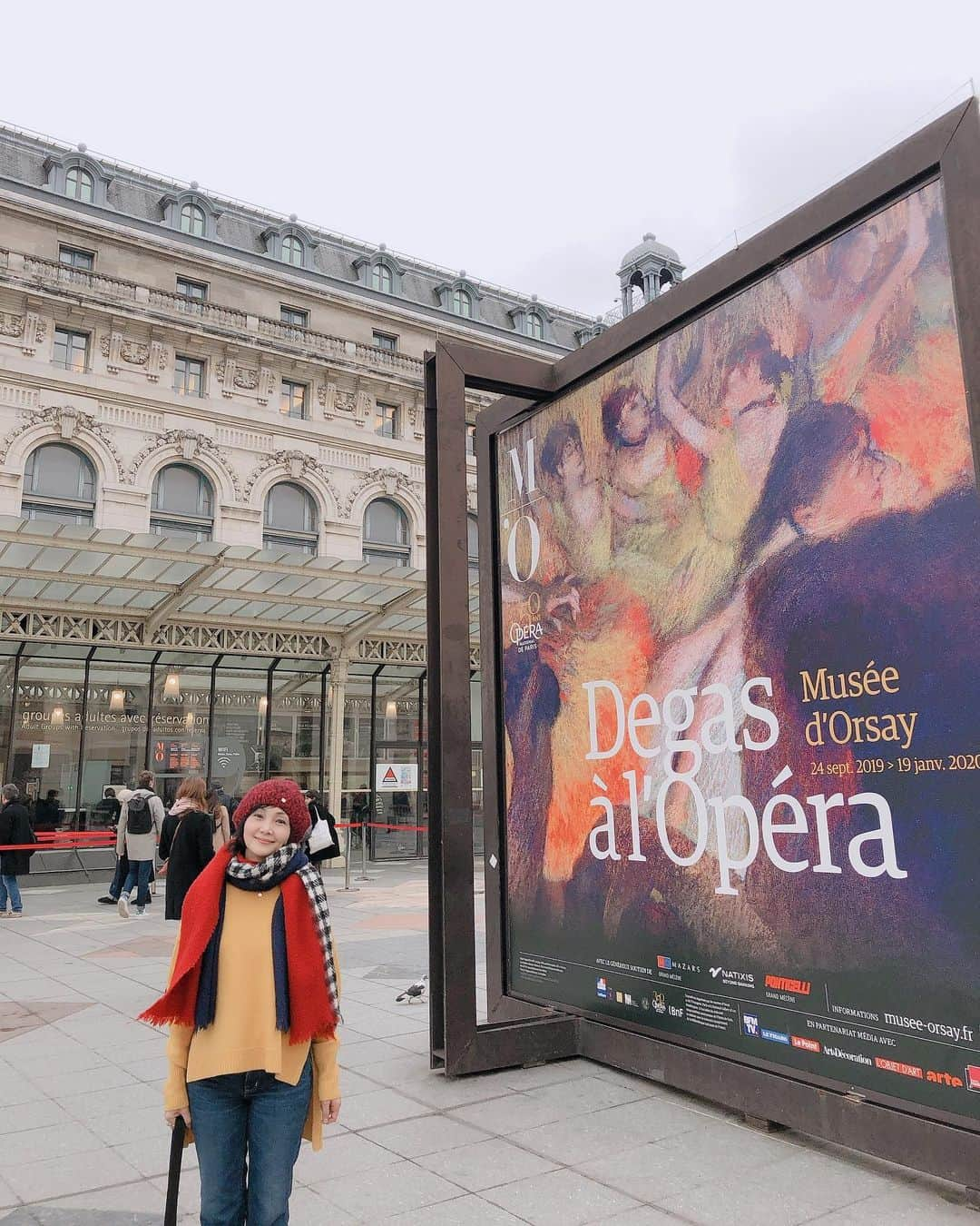 南果歩さんのインスタグラム写真 - (南果歩Instagram)「#orsay  #degas  オルセーでドガの展覧😊 #franse #paris #museum  #フランス #パリ #美術館 #オルセー美術館  #南果歩 #南果歩アート散歩 #japaneseactress #kahominami」1月8日 18時07分 - kaho_minami