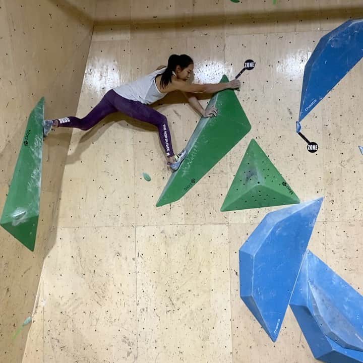 野口啓代のインスタグラム：「Japan national team camp☆! at @bpump_ogikubo * * * 今日は今年初の代表合宿がありました🍣 久しぶりの動画！男子課題もトライしたよ💪🏻😎* * 2個目は••• 迷いまくってるけど、ふーちゃんの愛ある応援が嬉しかったので載せておきます📣😍✨* * * 来週から代表メンバーで合宿楽しみだなぁ〜💕* * * @au_official #大和証券 @thenorthfacejp @orientalbaio #三井不動産 @cowsoapcp #zeta  @c3fit @lasportivajp @petzl_official  @newhale_japan」