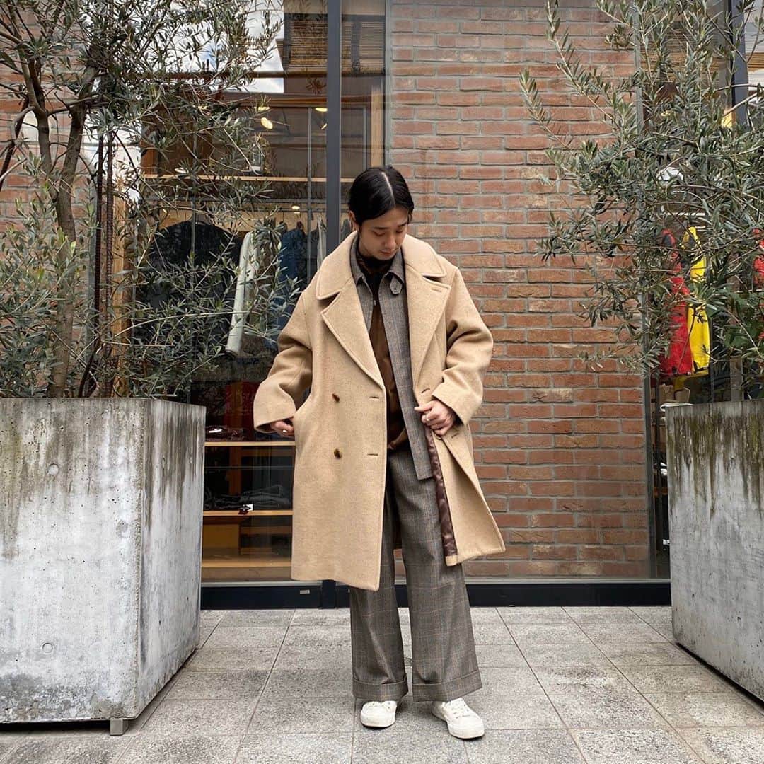 FREAK'S STORE渋谷さんのインスタグラム写真 - (FREAK'S STORE渋谷Instagram)「【Men's styling】﻿ ﻿ ﻿ ［item］﻿ ﻿ 尾州ウールビックシルエットPコート﻿ No. 152-562-0080-0﻿ ¥27,000→¥13,500(50%off)+tax @freaksstore_official ﻿ color: ベージュ, ブラウン, ネイビー﻿ size: S, M, L﻿ ﻿ SMOOKNECK P/O﻿ No. 151-640-0038-0﻿ ¥30,000→¥18,000(40%off)+tax @monitalybymegco ﻿ color: ブラウン, ブラック﻿ size: M,L﻿ ﻿ BAL COLLAR VEST﻿ No. 155-000-0019-0﻿ ¥42,000→¥29,400(30%off)+tax @tss_tokyo ﻿ color: combination﻿ size: 2, 3﻿ ﻿ 2 IN-PLEAT WIDE PANT﻿ No. 143-000-0023-0﻿ ¥29,000→¥20,300(30%off)++tax @tss_tokyo ﻿ color: combination﻿ size: 2, 3﻿ ﻿ ﻿ model:tsugawa(173cm)﻿ ﻿ ﻿ #freaksstore #freaksstore19fw #freaksstore_shibuya #monitaly #tss」1月8日 20時32分 - freaksstore_shibuya