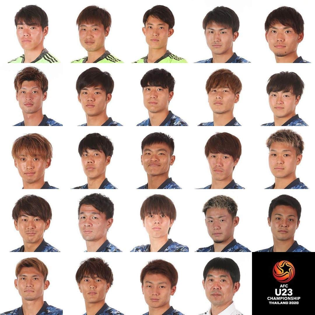 サッカーキングさんのインスタグラム写真 - (サッカーキングInstagram)「. 東京五輪イヤー初戦が9日からスタート！ AFC U-23選手権に臨む日本代表🇯🇵 . 📷Photo from AFC .  #小島亨介 @koji97130 #大迫敬介 @keisuke.osako #谷晃生 @koseitani_00 #渡辺剛 @tys_w0205 #町田浩樹 @koki.machida_official #立田悠悟 @yugo.tatuta #岡崎慎 @makoto19981010 #古賀太陽 @taiyo_koga #橋岡大樹 @hashioka0517 #相馬勇紀 @soma_47_official #森島司 @tsuka___29 #田中駿汰 @achostagram526 #旗手怜央 @reo__1121 #遠藤渓太 @keita_1122 #食野亮太郎 @rytrmsn0618 #松本泰志 @taishi.official0822 #杉岡大暉 @sugiokadaiki #田中碧 @tnk_0910 #菅大輝 @sugadaiki910 #齊藤未月 @mitsukisaito #田川亨介 @tagawakyosuke #小川航基 @koki4629 #上田綺世 @bee18_official  #森保ジャパン #日本代表 #daihyo #afcu23championship #サッカー #東京オリンピック #2020」1月8日 20時30分 - soccerkingjp