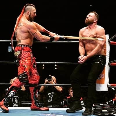 ランス・アーチャーさんのインスタグラム写真 - (ランス・アーチャーInstagram)「When you’re in the Tokyo Dome. Ya swing for the fences like the #tokyogiants #njpw #wrestlekingdom14 #jonmoxley #lancearcher」1月9日 8時48分 - lance_hoyt