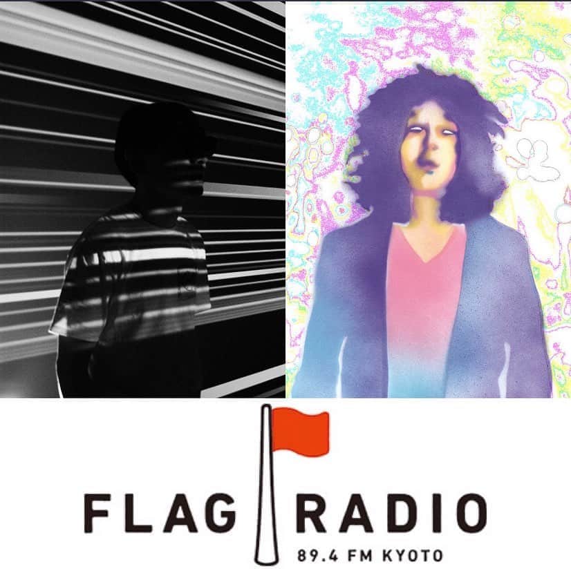 小山田圭吾のインスタグラム：「⚡️📻⚡️ 新年最初のFLAG RADIOは、坂本慎太郎くんと交互に曲をつないでいくスタイルでお送りしました。 【2020Happy New Yearスペシャル(1/1) OA楽曲】 M01:「Happy New Year To You! / Qualities」（select by Cornelius） M02:「Rock’n’ Roll お年玉（リミックス 81年版） / 大瀧詠一」（select by 坂本慎太郎） M03:「Rock On / David Essex」（select by Cornelius） M04:「Holy And Bright / ゴダイゴ」（select by 坂本慎太郎） M05:「Power Flower / Stevie Wonder」（select by Cornelius） M06:「One More Time / Daft Punk」（select by 坂本慎太郎） M07:「”Portofino” 1 / Raymond Scott」（select by Cornelius） M08:「Metal Guru / T-Rex」（select by 坂本慎太郎） M09:「The Plastic Park / Zager & Evans」（select by Cornelius） M10:「Brand New Love / Caress」（select by 坂本慎太郎） M11:「Call Me / Nancy Sinatra」（select by Cornelius） M12:「去年の今頃 / RCサクセション」（select by 坂本慎太郎） M13:「Would You Like It / Pink Cloud」（select by Cornelius） M14:「I Can’t Give Everything Away / David Bowie」（select by 坂本慎太郎）  M15:「外は戦場だよ / 青葉市子 & コーネリアス」（select by Cornelius)  Playlist は #Spotify で公開中！ぜひフォローしてお聴き下さい！I」