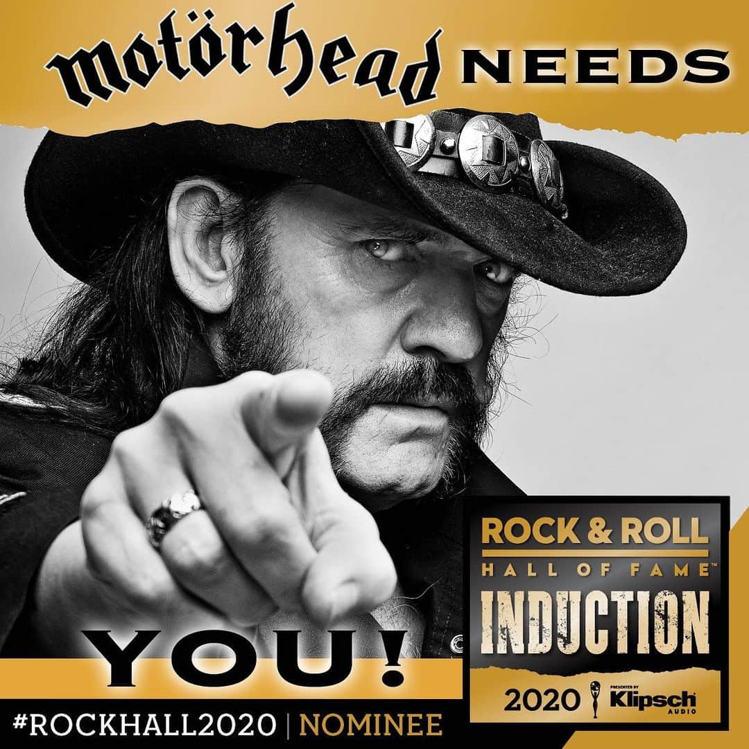 トリプルHさんのインスタグラム写真 - (トリプルHInstagram)「‪#EverythingLouderThanEveryoneElse‬ ‪#RockHall2020‬ ‪vote.rockhall.com @officialmotorhead #motorhead」1月9日 0時50分 - tripleh