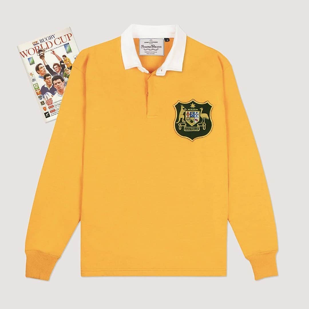 HYPEBEASTさんのインスタグラム写真 - (HYPEBEASTInstagram)「@hypebeaststyle: @rowingblazers has released four rugby shirts in aid of the Australian wildfires, developing an initiative that sees 100% of the proceeds go towards Australia‘s largest wildlife rescue organization, @wireswildliferescue. All four pieces are available via Rowing Blazers’ website and are priced at $195 USD each.⁠⠀ Photo: Rowing Blazers」1月9日 1時22分 - hypebeast