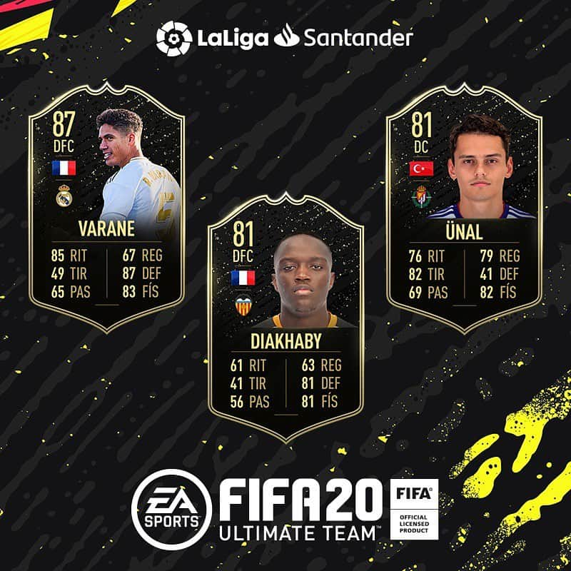 LFPさんのインスタグラム写真 - (LFPInstagram)「@raphaelvarane, @mouctar_dkh & @enesunal16 are in the #TOTW! 🔥🎮 • ¡#Varane, #Diakhaby & #Unal protagonizan el #TOTW! 🔥🎮 • #RealMadrid #Valencia #RealValladolid #LaLigaSantander #LaLiga #FIFA20」1月9日 3時13分 - laliga