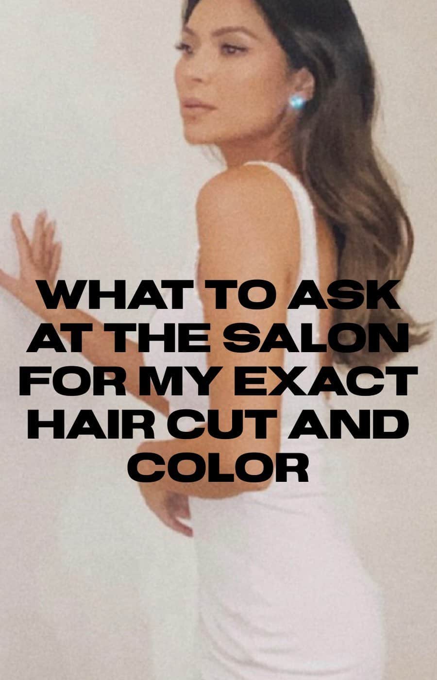 Marianna Hewittのインスタグラム：「Save this video to take next time you get a hair cut or color! Over the years I’ve gotten a lot of questions about how to ask for my exact hair cut and I’m getting the answer straight from the source. @taunidawson has been cutting and coloring my hair since 2013 at @ninezeroone 💇🏻‍♀️」
