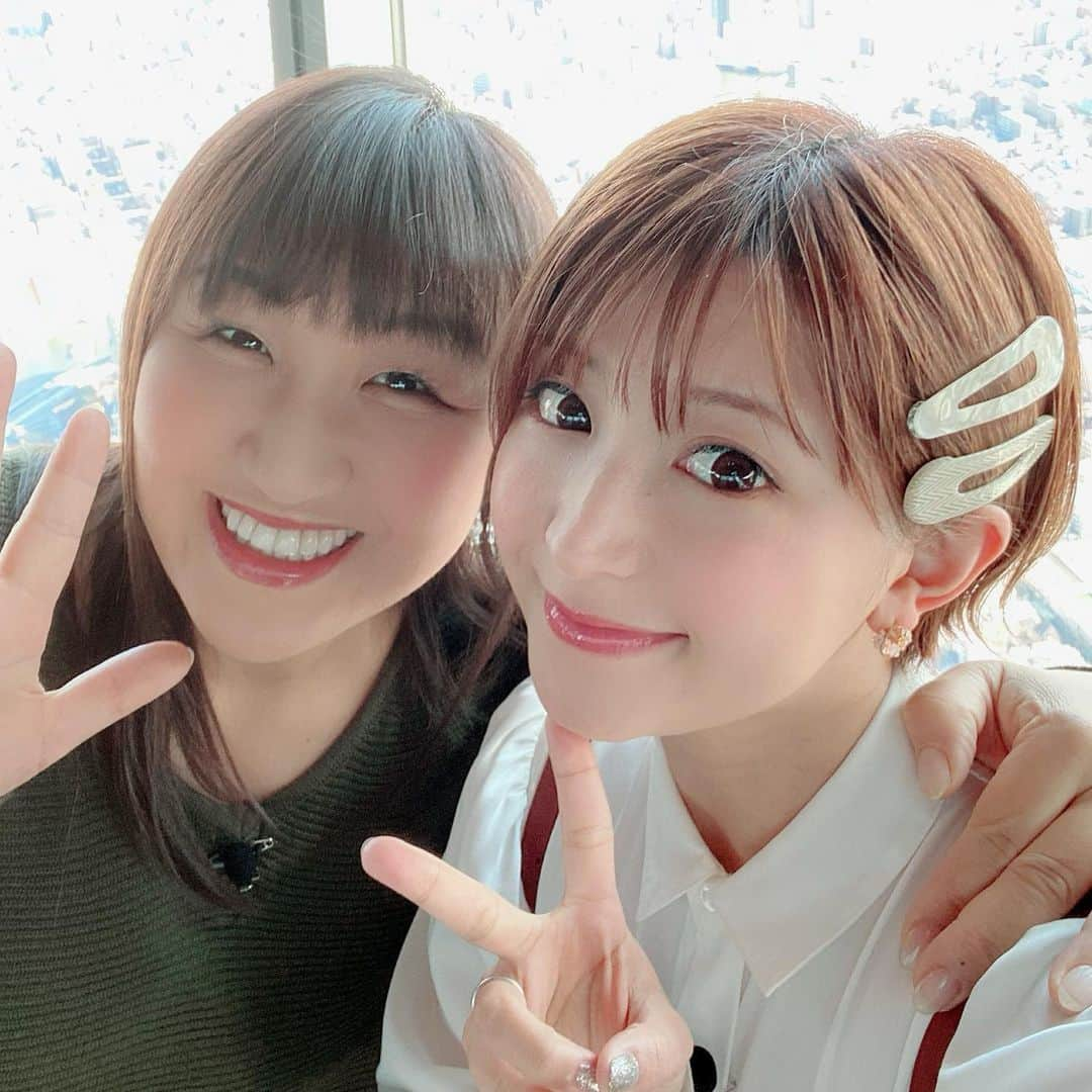 矢口真里さんのインスタグラム写真 - (矢口真里Instagram)「昨日今日と北斗さんとロケでした😄✨北斗さんはいつも明るくてみんなに優しくてとにかくパワーが凄い！！！ 私にとってパワースポットみたいな人😂✨ 会うと元気になります！！ 昔からよく助けてもらっておりました😭✨ 久しぶりにお会いできて本当に嬉しかったです！！ またご一緒できるように頑張ります😁✨」1月9日 18時07分 - mariyaguchi_official