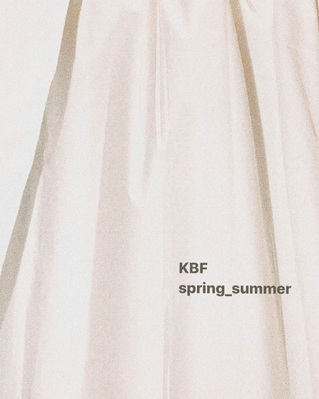 ケイビーエフさんのインスタグラム写真 - (ケイビーエフInstagram)「#kbf #spring_summer」1月9日 18時23分 - kbfofficial