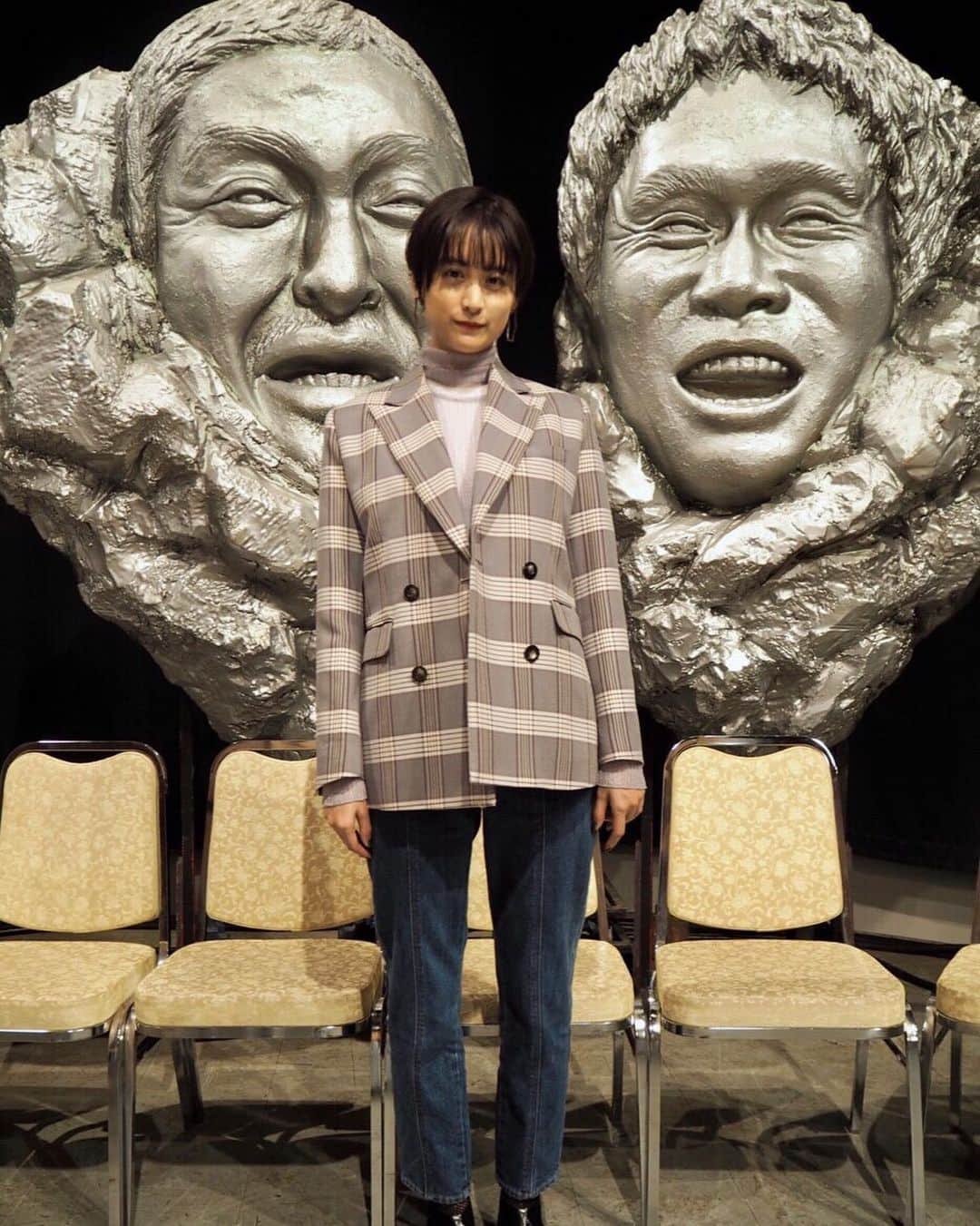 のインスタグラム：「‪出演情報📺🍽✨‬ . 主人公・天野ゆいか役 #山本美月 さんと、ゆいかの上司・亀田広役 #木村祐一 さんが、今夜9時〜「ダウンタウンDXDX」に出演します👀📮‬ ‪https://youtu.be/sOfVq02JW2g‬ . ‪#ランチ合コン探偵 #今夜11時59分スタート (※一部地域を除く)‬ ‪#トリンドル玲奈 #瀬戸利樹 #木村祐一 #佐野和真 #太田基裕 #恋 #グルメ #謎解き‬」