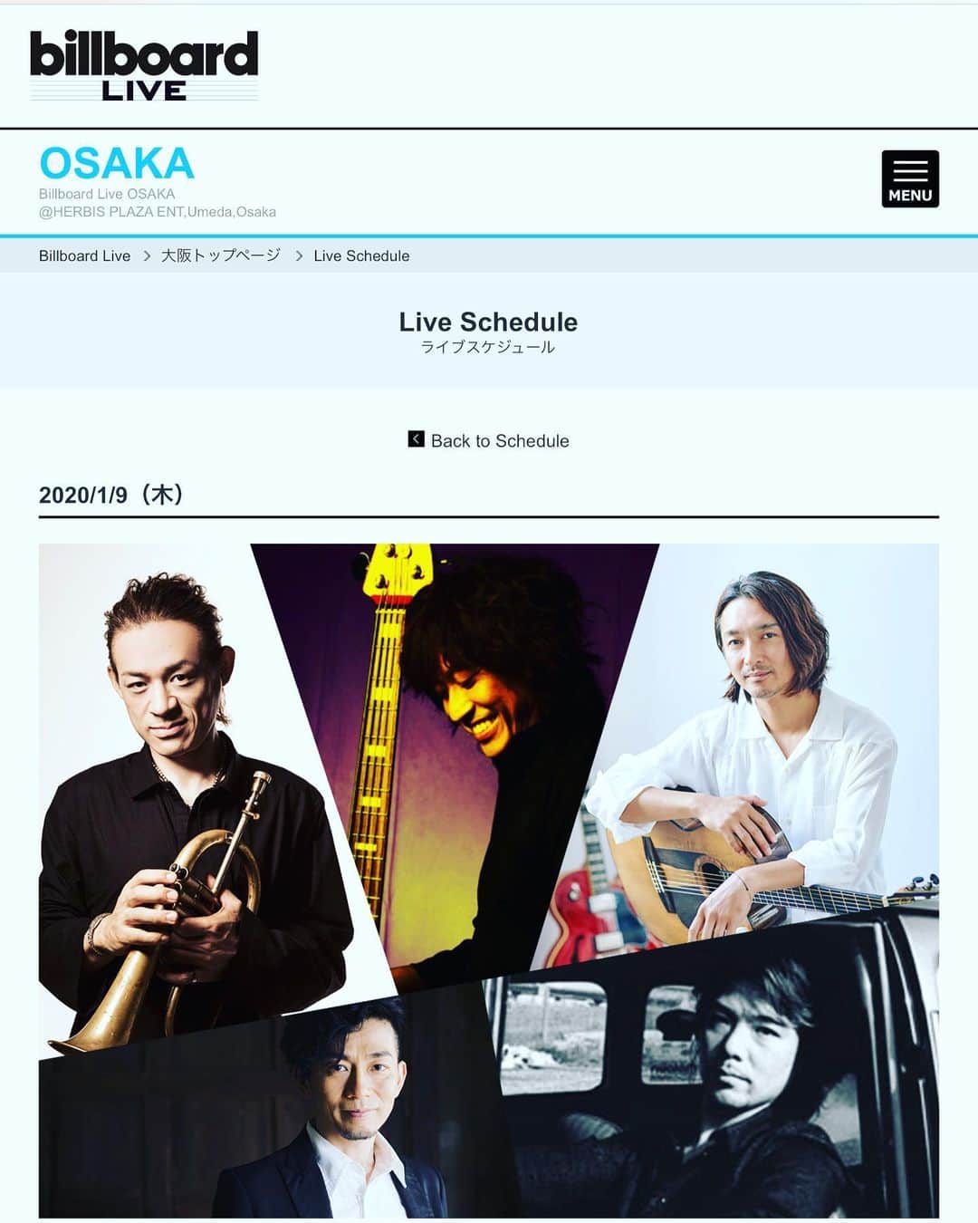 日野賢二のインスタグラム：「Tonite:TKY Tour Final @Billboard Live Osaka 今晩: ビルボード大阪TKYファイナル^_^ Thanx2:Sony Music, Hori-Pro;ZEEBRA;Great Audience from Billboard Live Tokyo and Blue Note Nagoya &Fruuichi,Dai,Masaki& Staff for their unconditional Love and making me feel @home! ホリプロ,ソニーミュージック&飛び入りに来てくれた:ジブラ^_^&家族とビルボード東京＆名古屋ブルーノートのスタッフの方達:&;そして改めて........愛,笑顔,勇気を与えてくれた多数のお客様達ありがとうございます😊❤️！」