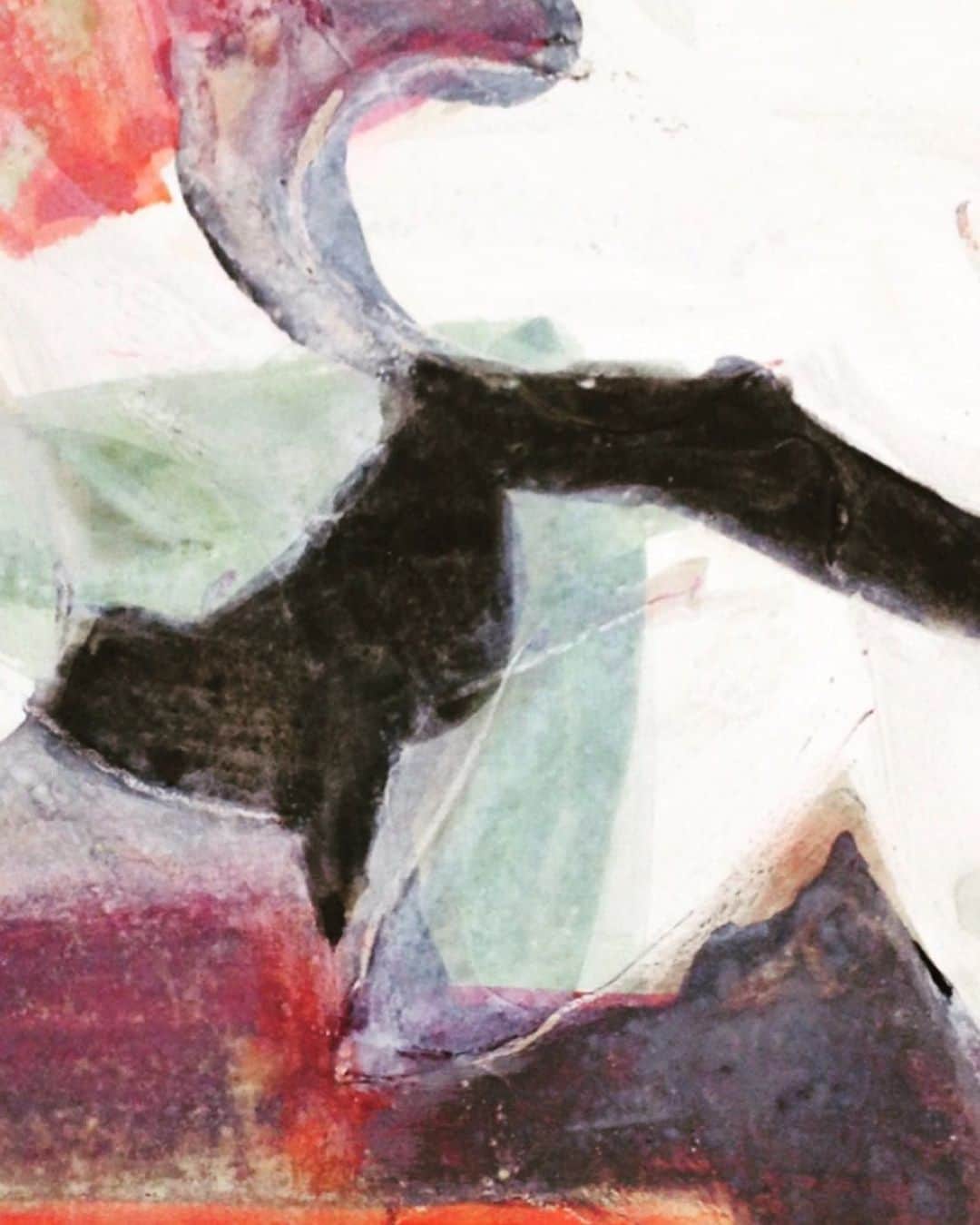 Uzo Hiramatsuさんのインスタグラム写真 - (Uzo HiramatsuInstagram)「past work (part 部分) mixed media on board  #fukuoka#artwork#contemporaryart#abstractart#abstraction#painting#drawing#texture」1月9日 15時30分 - uzo_hiramatsu