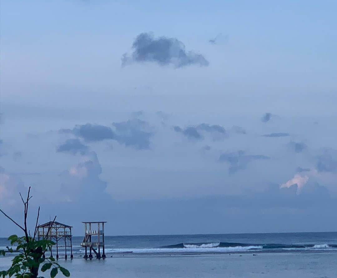 三浦理志さんのインスタグラム写真 - (三浦理志Instagram)「色々あってやっとたどり着いたSumbawa！ 2020 初乗りは頭前後の早朝 Lakey〜 #surftrip #surf #surfing #surfandnorf #indonesia #sumbawa #lakeypeak #初乗り」1月9日 15時40分 - mar4m