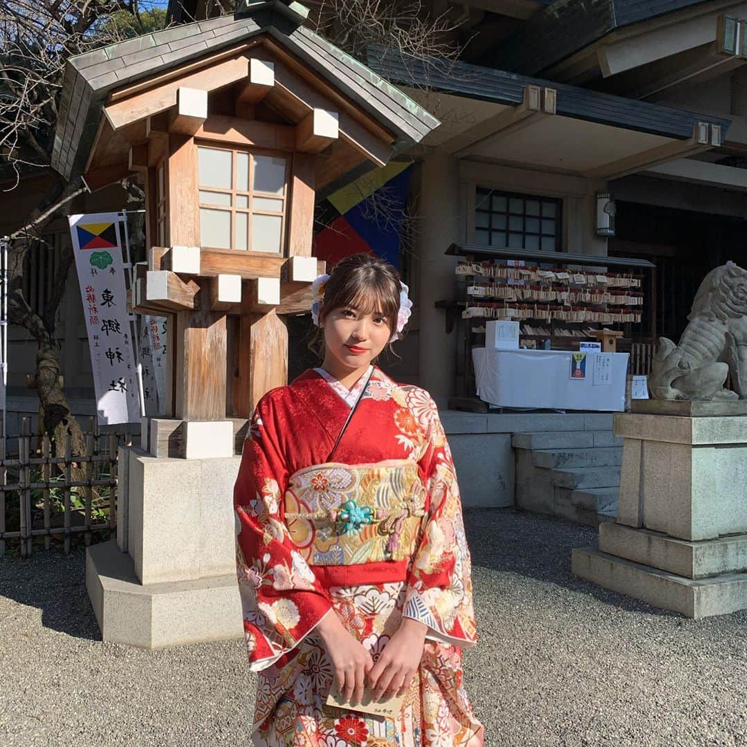 古田愛理さんのインスタグラム写真 - (古田愛理Instagram)「avex晴れ着撮影会でした🌸」1月9日 18時34分 - airi_furuta