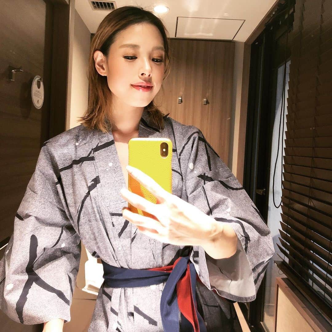 川戸沙羅のインスタグラム：「♨️♨️♨️ #日本の文化」
